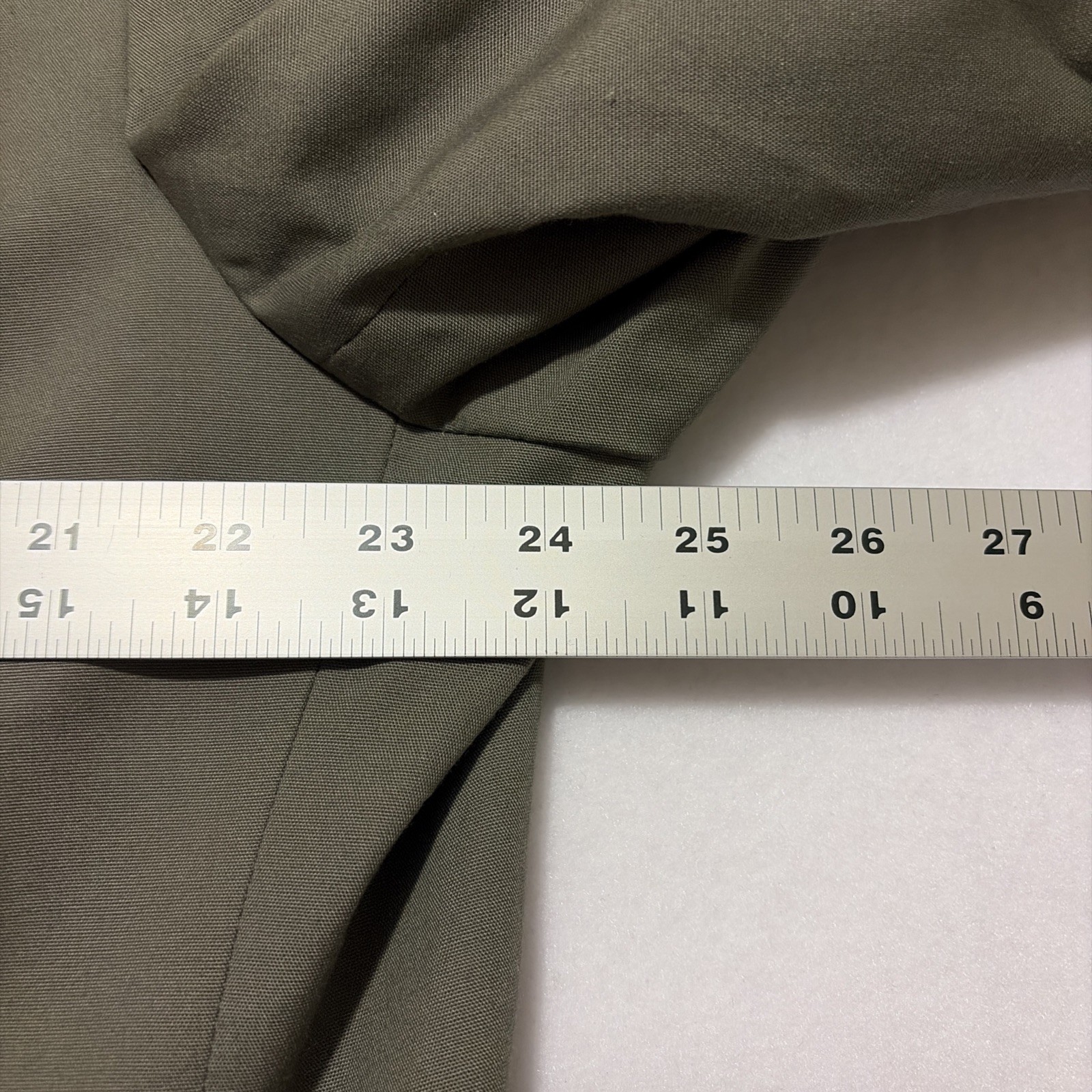 Jos. A. Bank Men’s 48L Gray Cotton Polyester Two-Piece Suit 43L Pants Solid