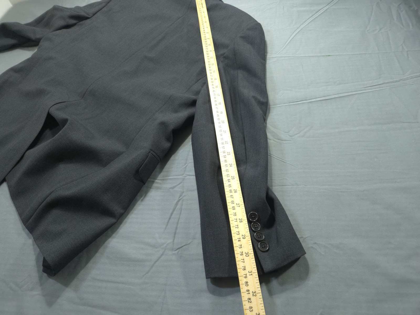 Brooks Brothers Suit Mens Gray 40S Jacket 33×31 Pants Stretch 346 Wool Full