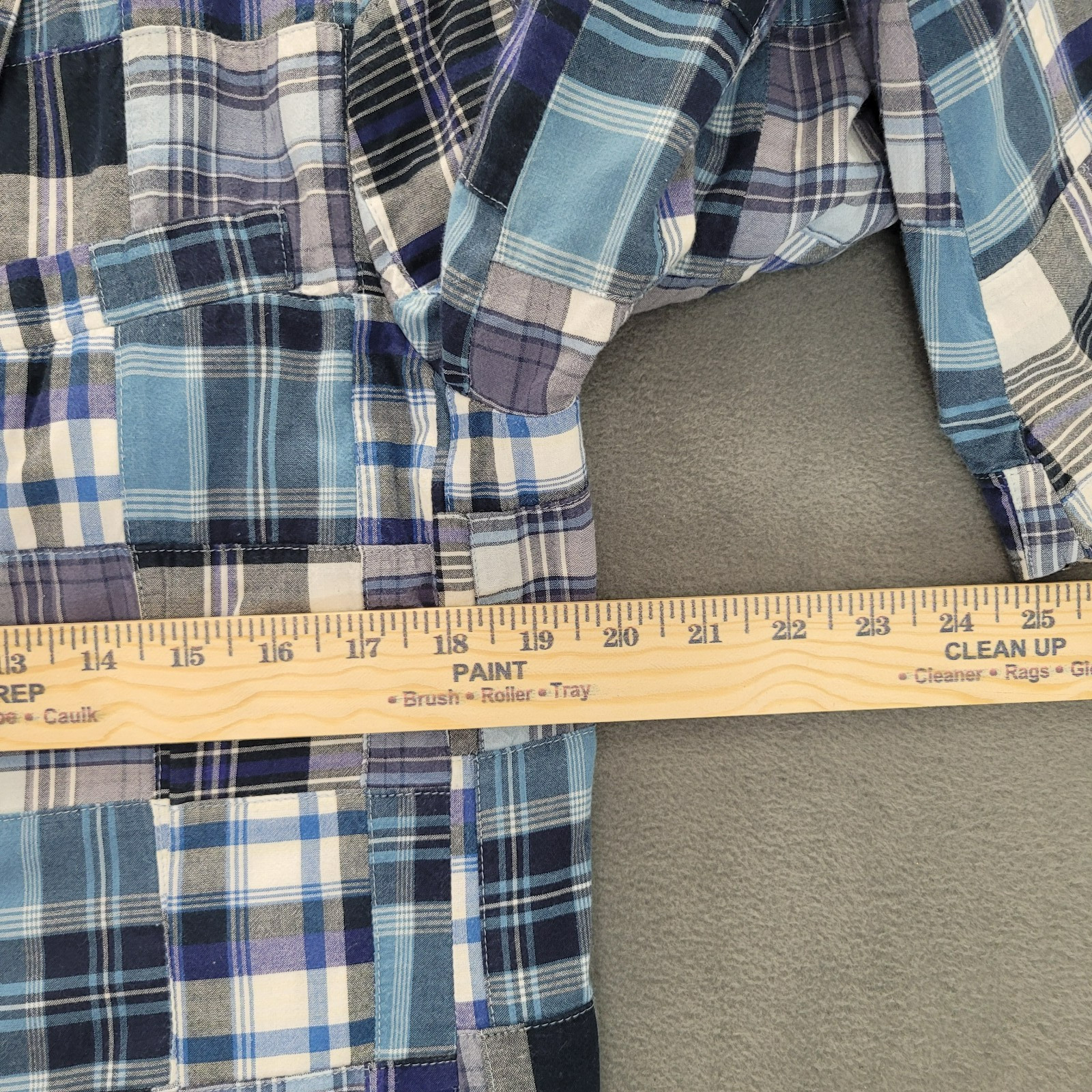 Vintage Polo Ralph Lauren Madras Patchwork Summer Sport Blazer Blue – Flaw Men M