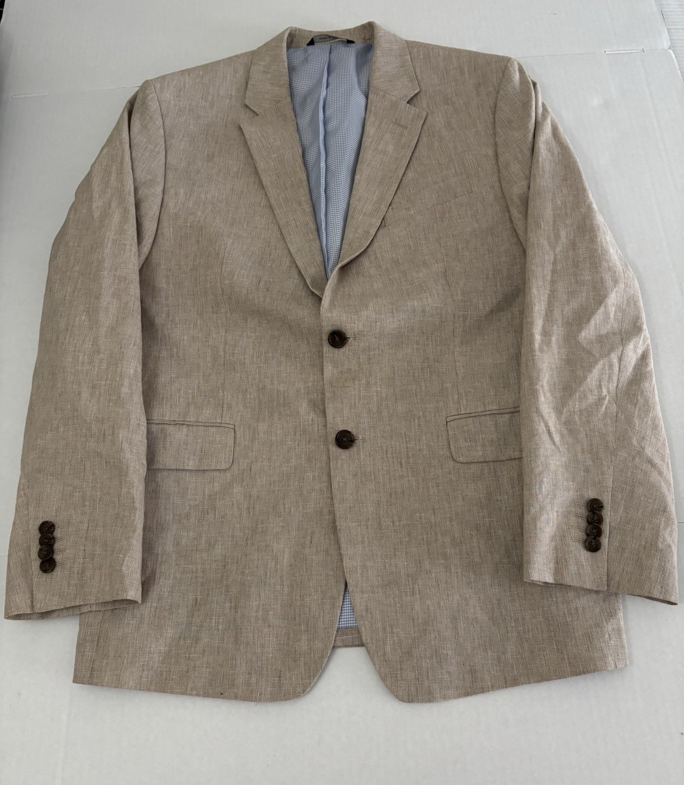 Banana Republic Standard FIT LINEN-COTTON SUIT JACKET Size 42R