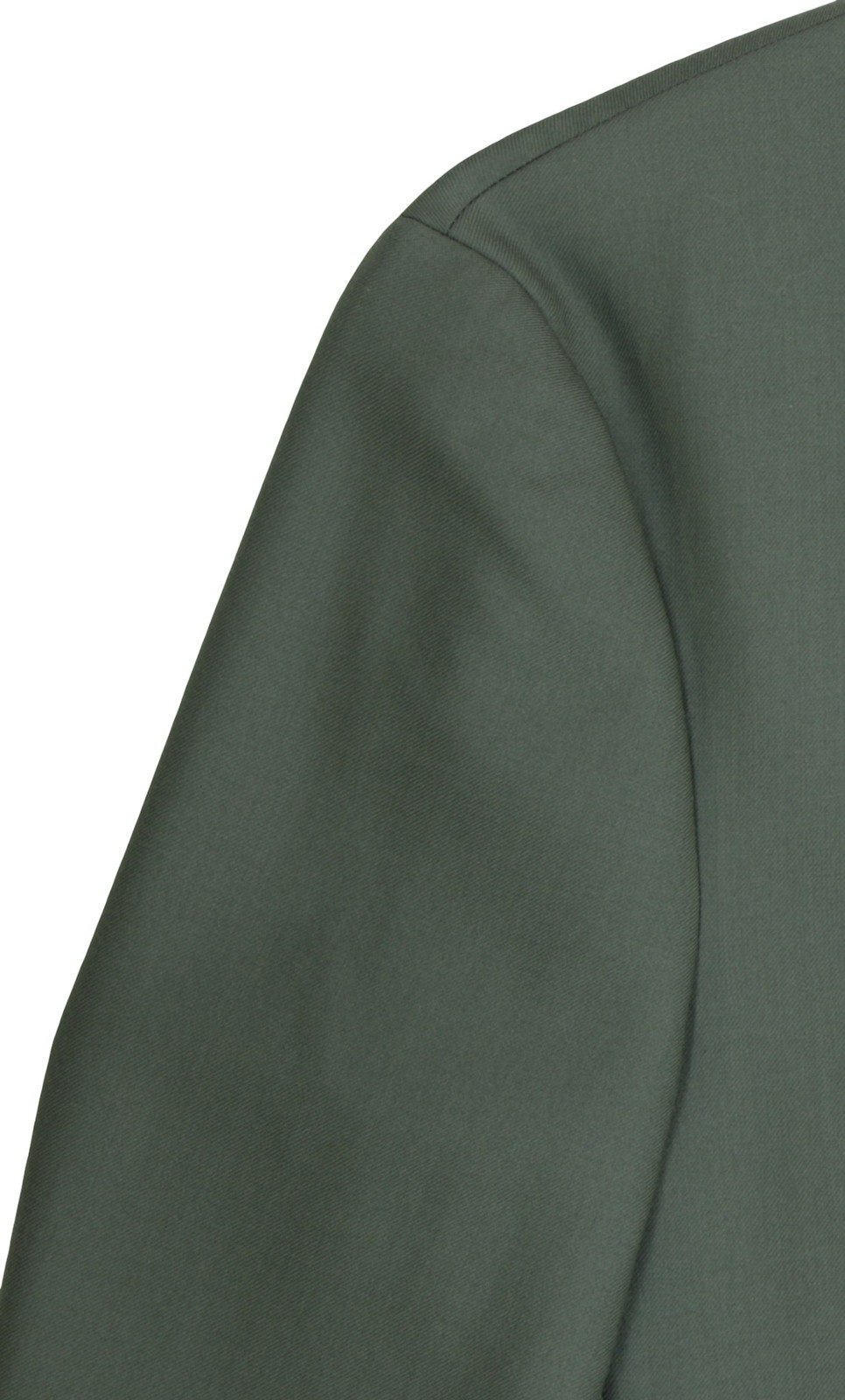 Men’s 38 R Bespoke Hacking Green 100% Wool Surgeon Working Cuffs Sport Coat