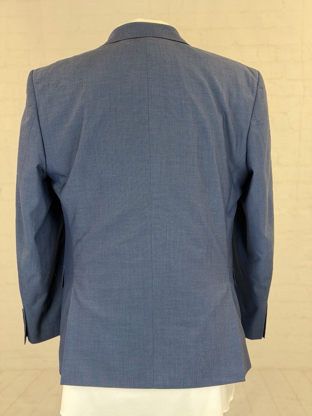 Marc NY Men’s Dark Blue Suit 40S 35X28 $498 Two Button Modern