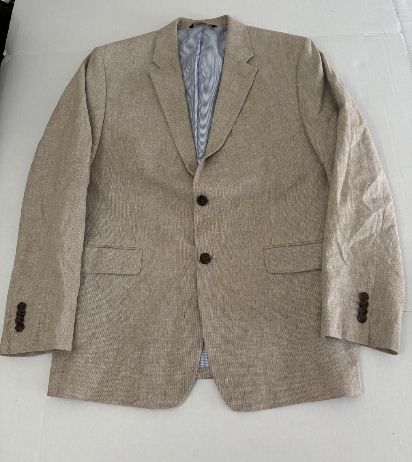 Banana Republic Standard FIT LINEN-COTTON SUIT JACKET Size 42R