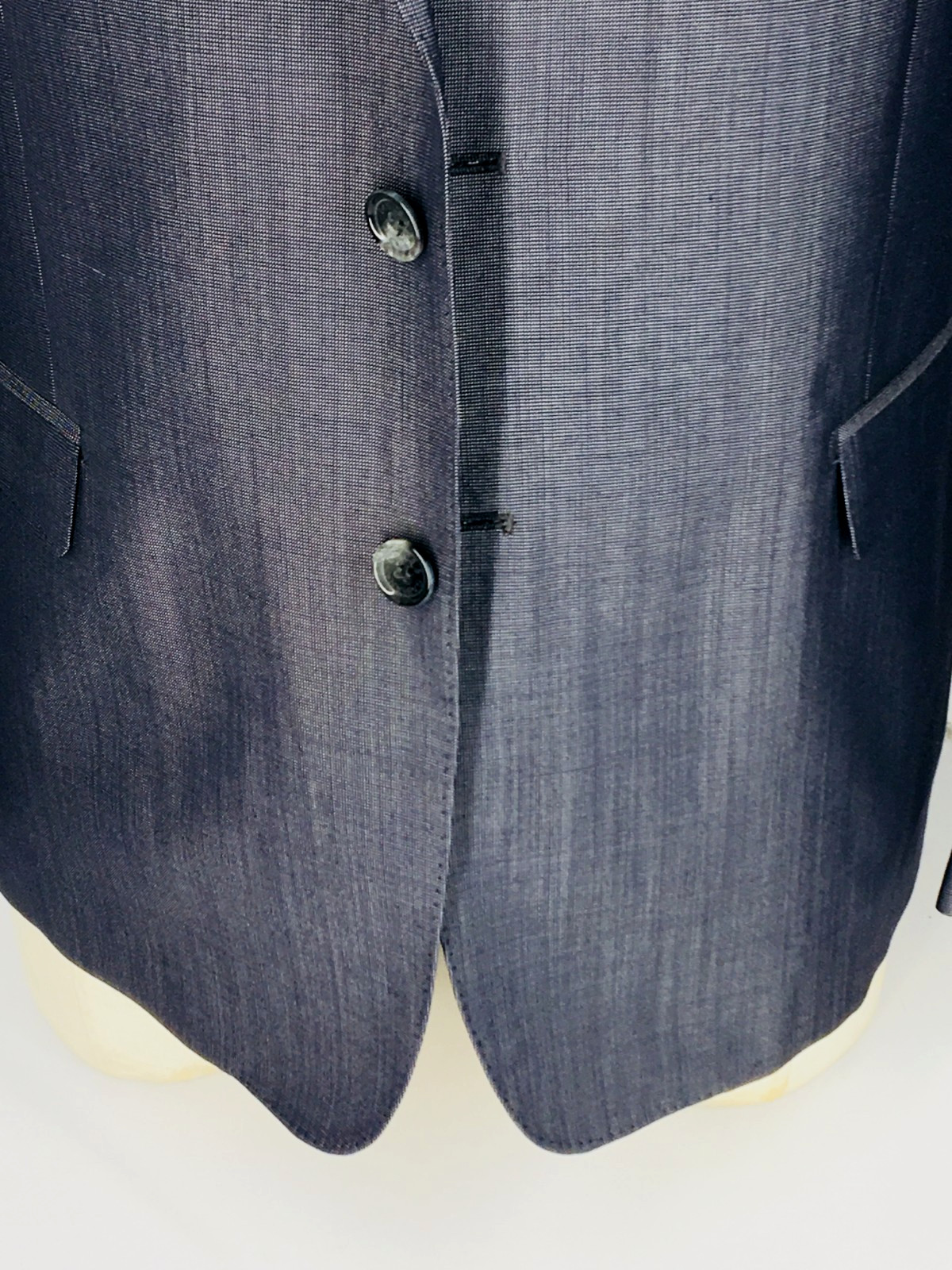 NWOT 44 Dolce & Gabbana Staff Martini Mens 2 Button Wool Suit Gray Pants 41