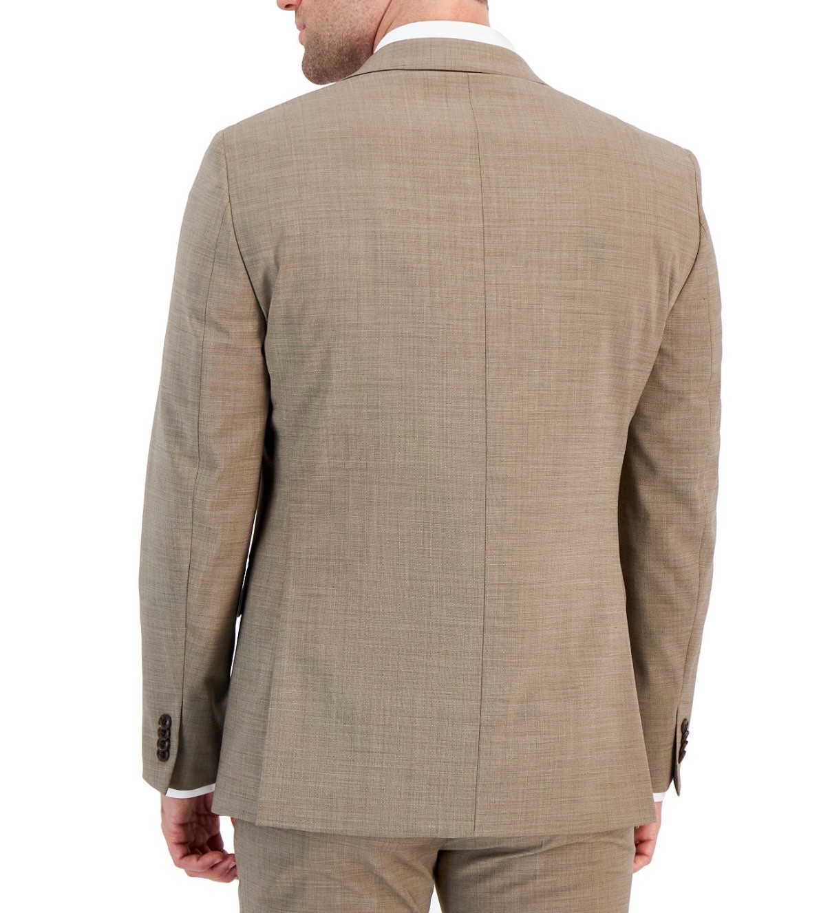 $460 NEW TOMMY HILFIGER Mens 38R Tan Wool Blend Blazer Sport Coat Suit Jacket