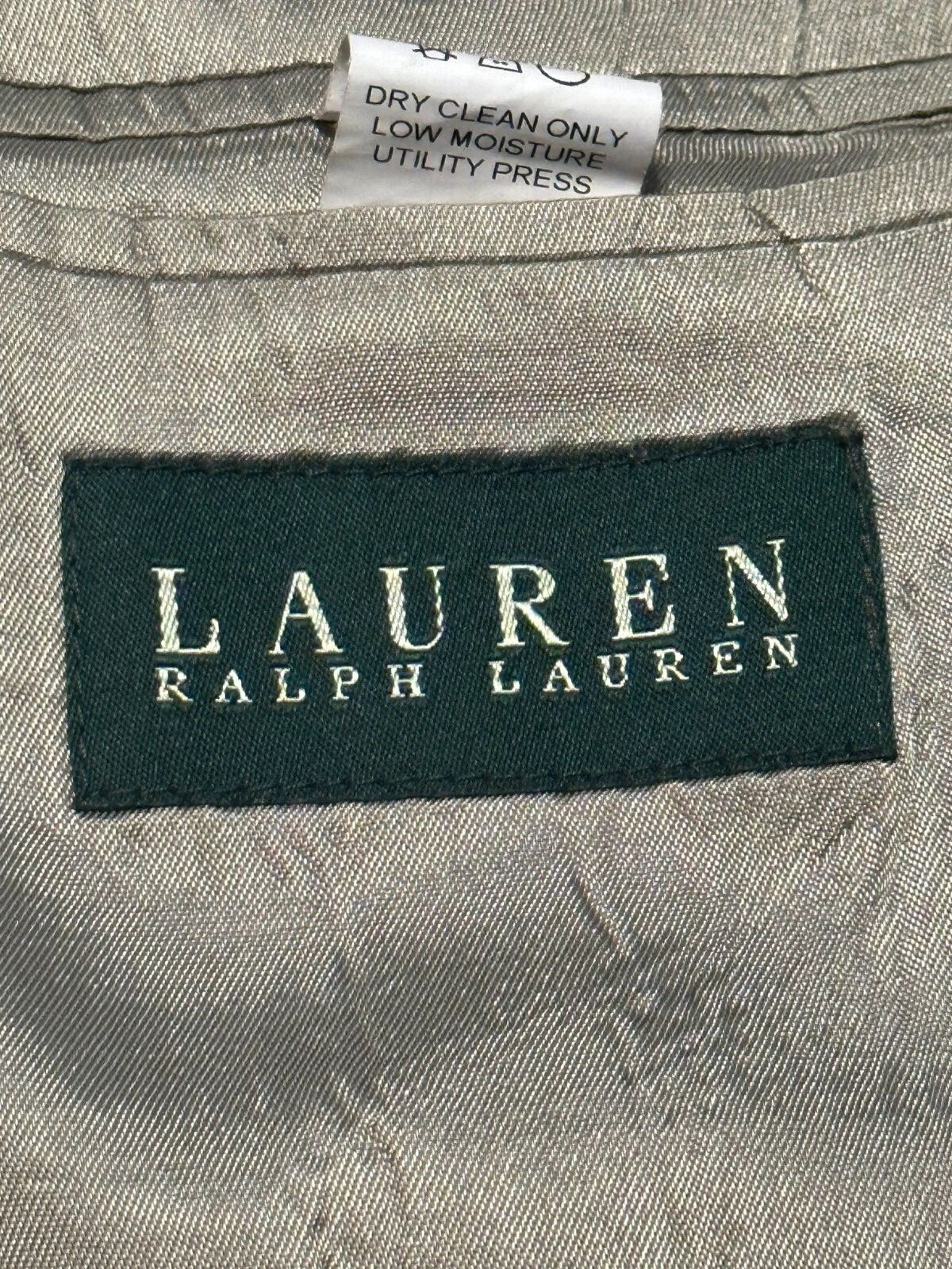 Lauren Ralph Lauren Mens Pure Wool 2Button Blazer Made In Colombia (size 46)   