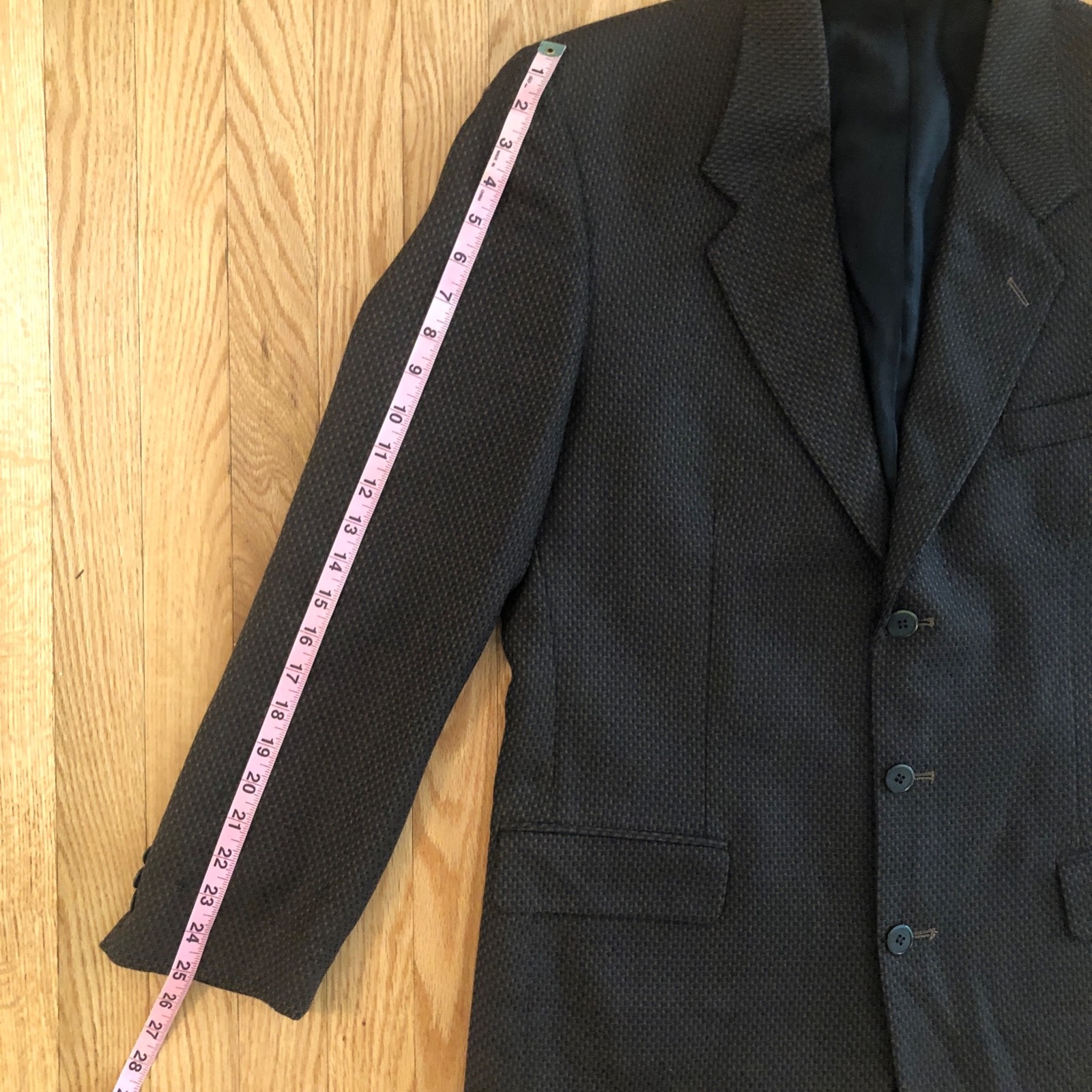 VTG di Benedetto| Men’s 42* Wool Sports Coat | Twill Pattern | Made in Colombia