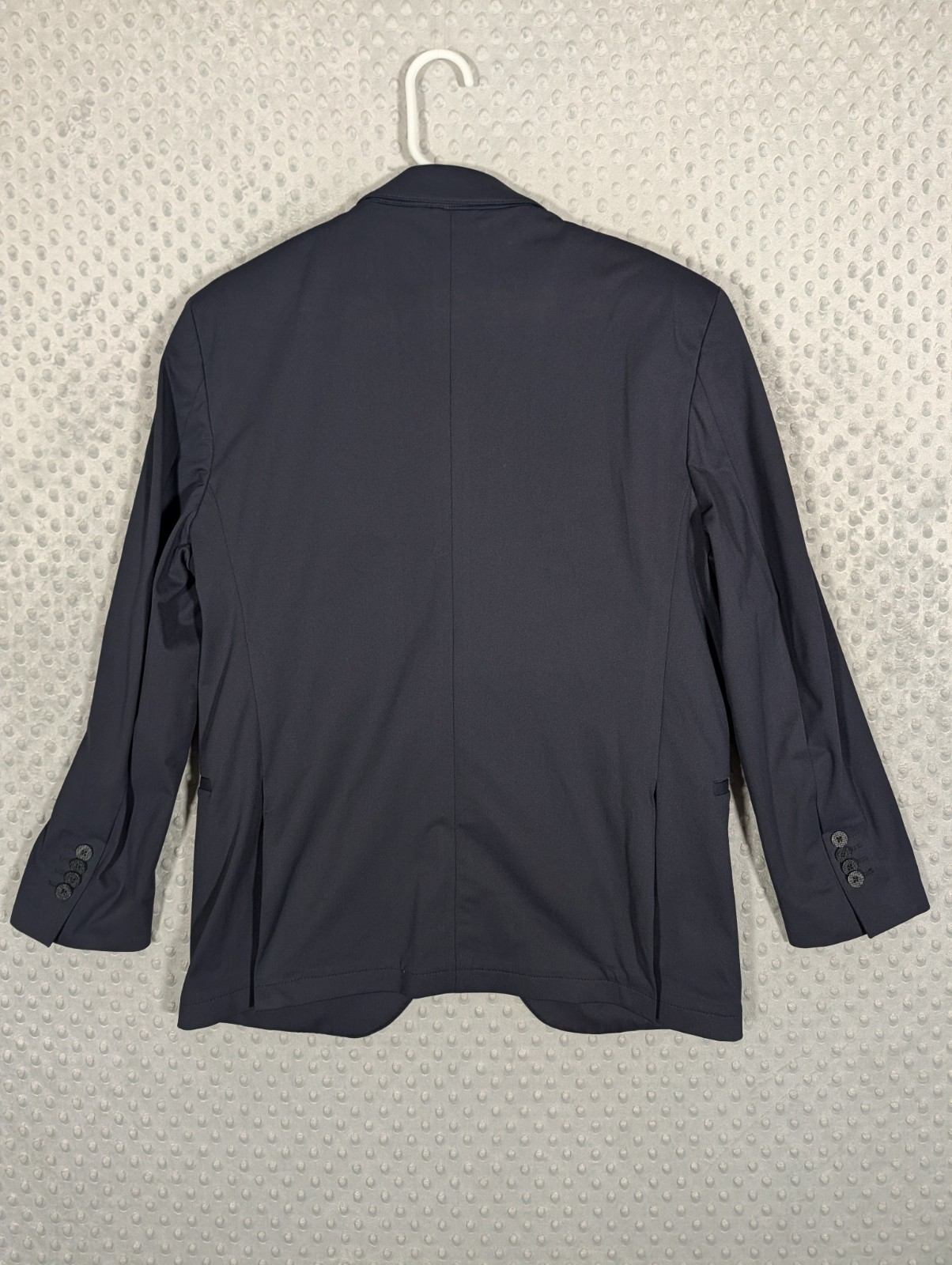 Twillory Performance Blazer Men’s 42S Navy Unlined 4-Way Stretch Two Button