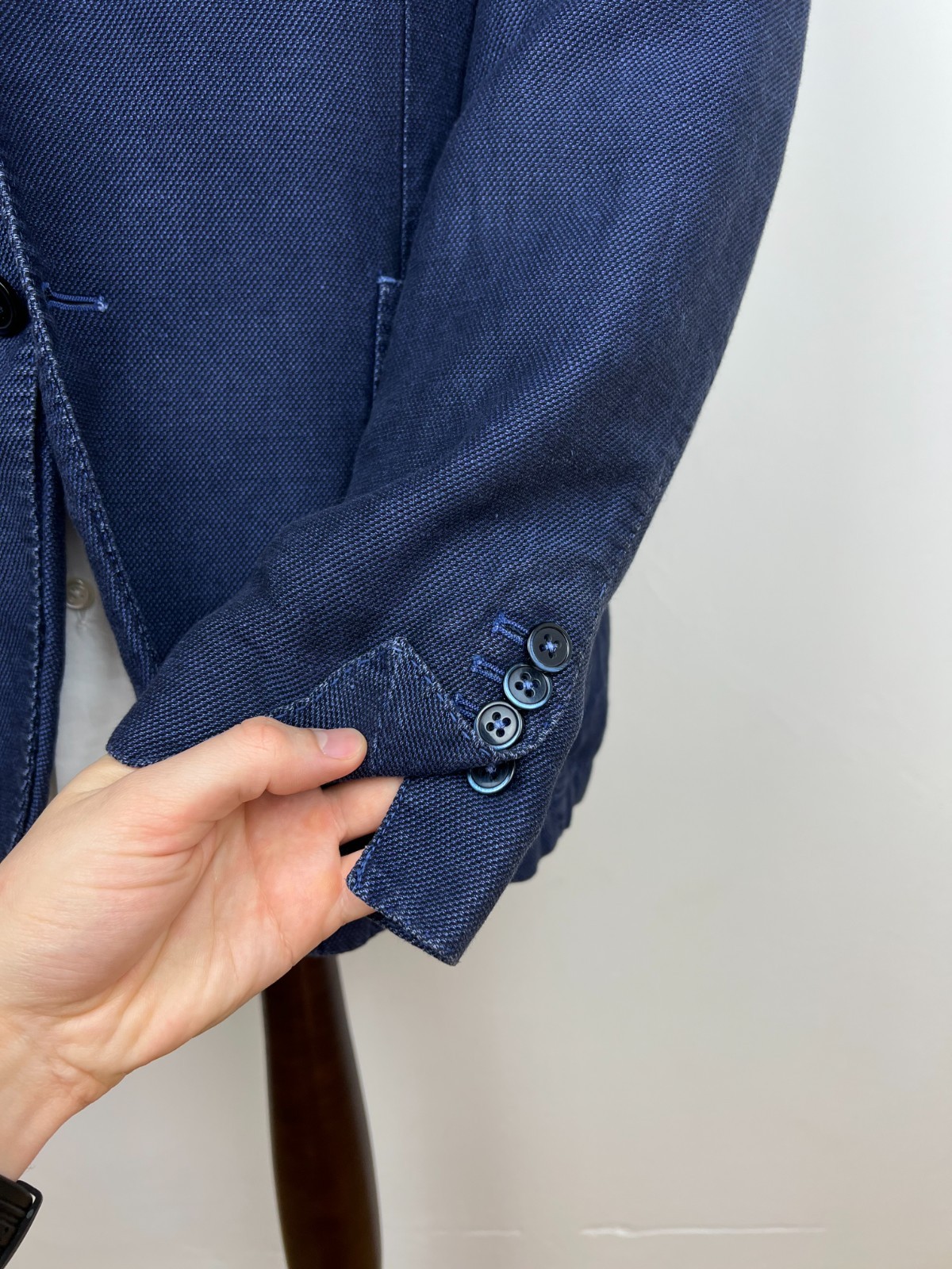 LUIGI BIANCHI MANTOVA (LBM) Royal Line LinenCotton Unlined Sport Coat 44US54IT