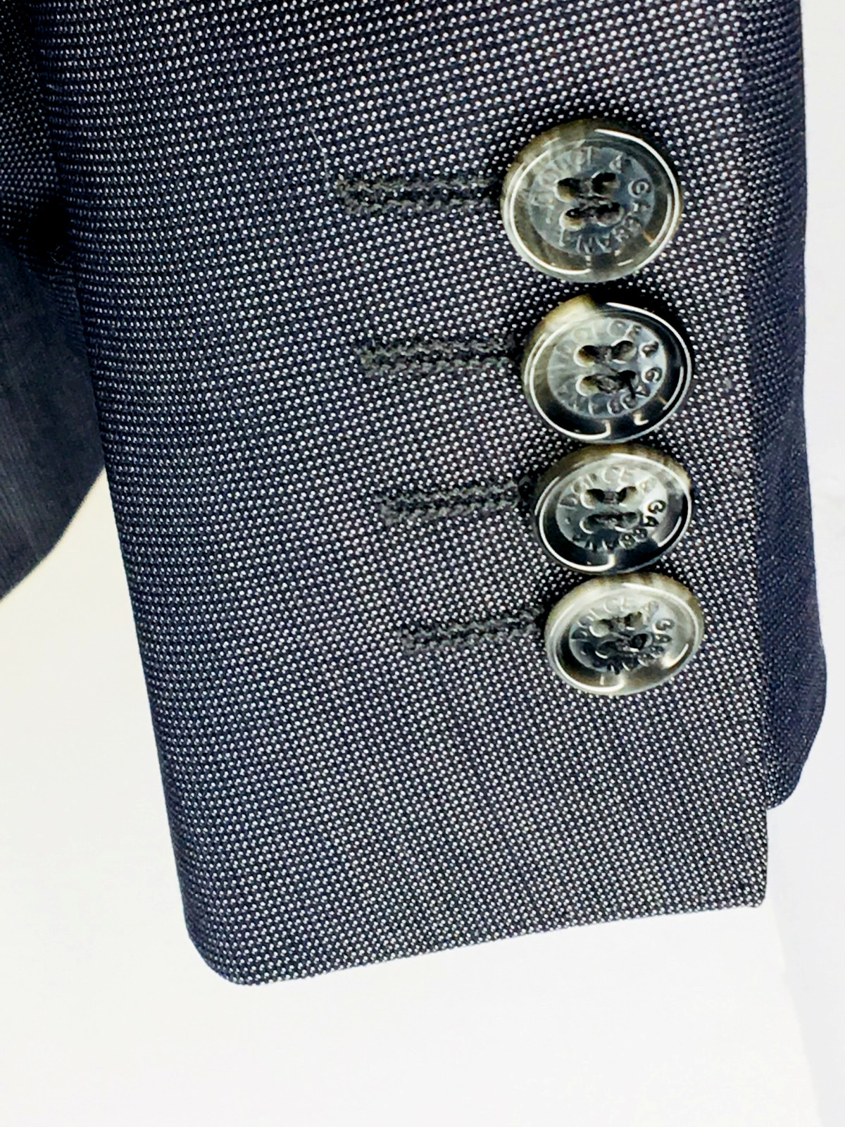 NWOT 44 Dolce & Gabbana Staff Martini Mens 2 Button Wool Suit Gray Pants 41