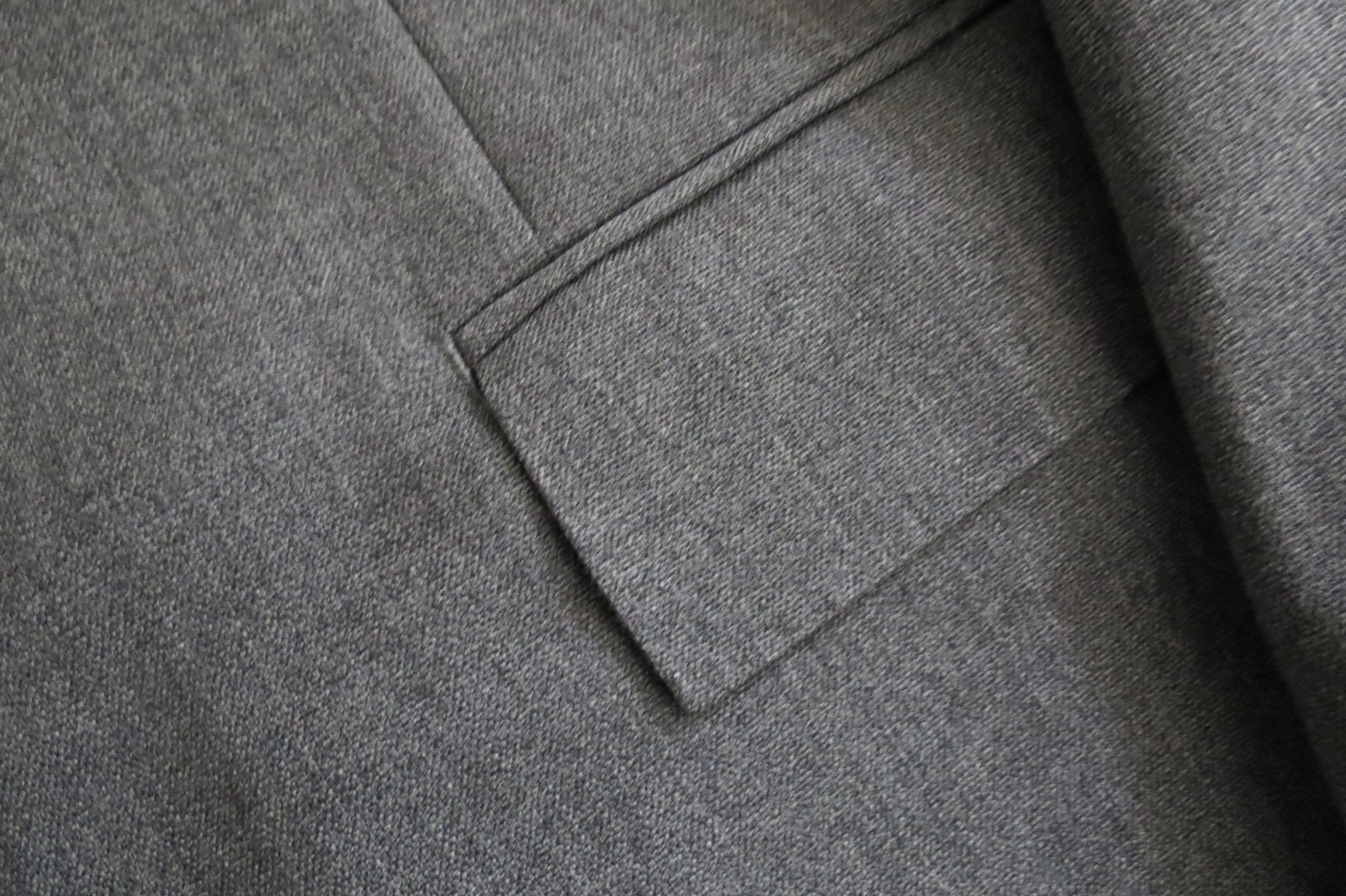 MINT J Crew LUDLOW Tollegno Italy fine hopsack weave sidevent slim cut suit 40 L