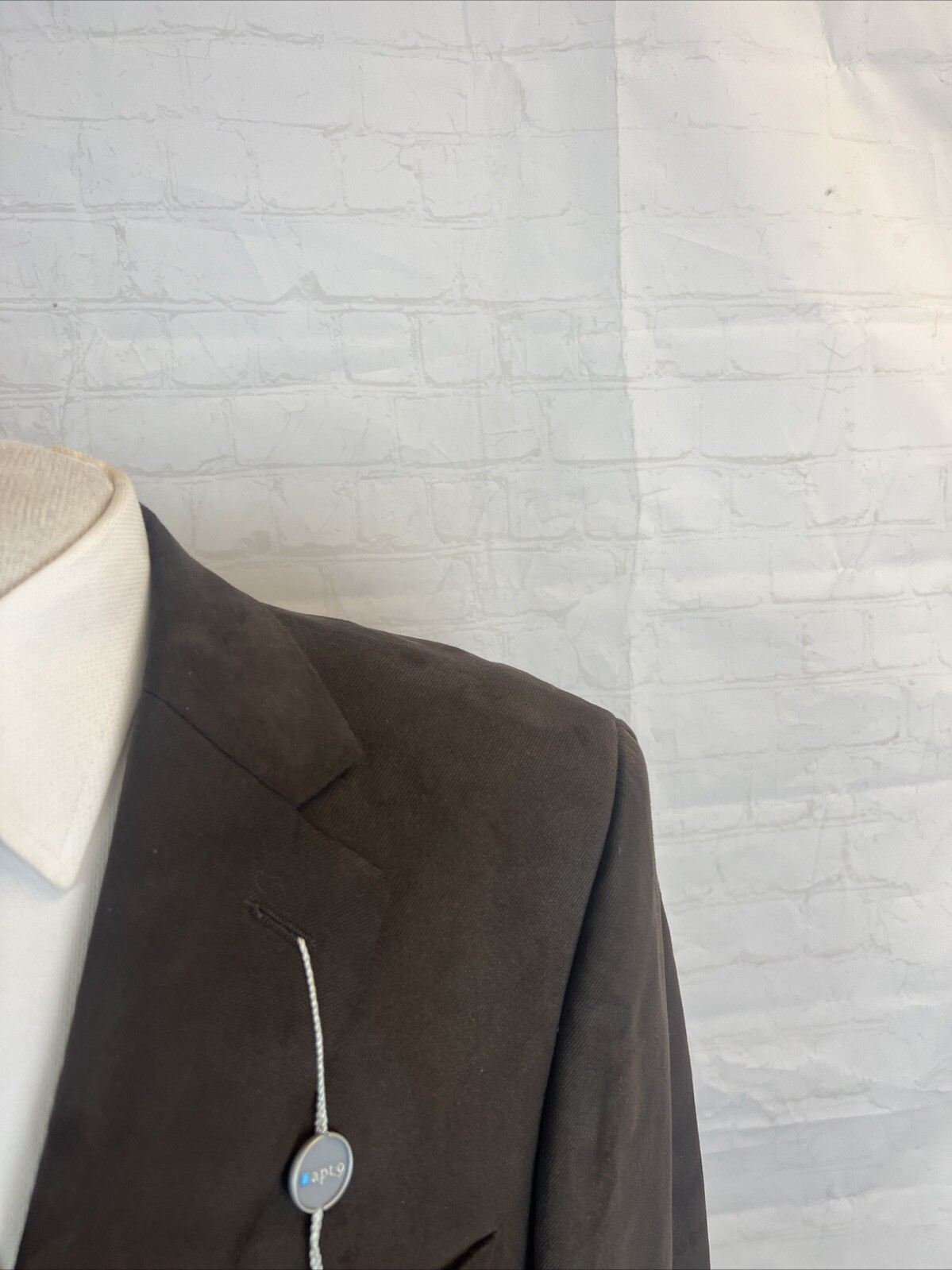NEW WITH TAGS FALL/WINTER Apt. 9 Men’s Brown Blazer 42L $395
