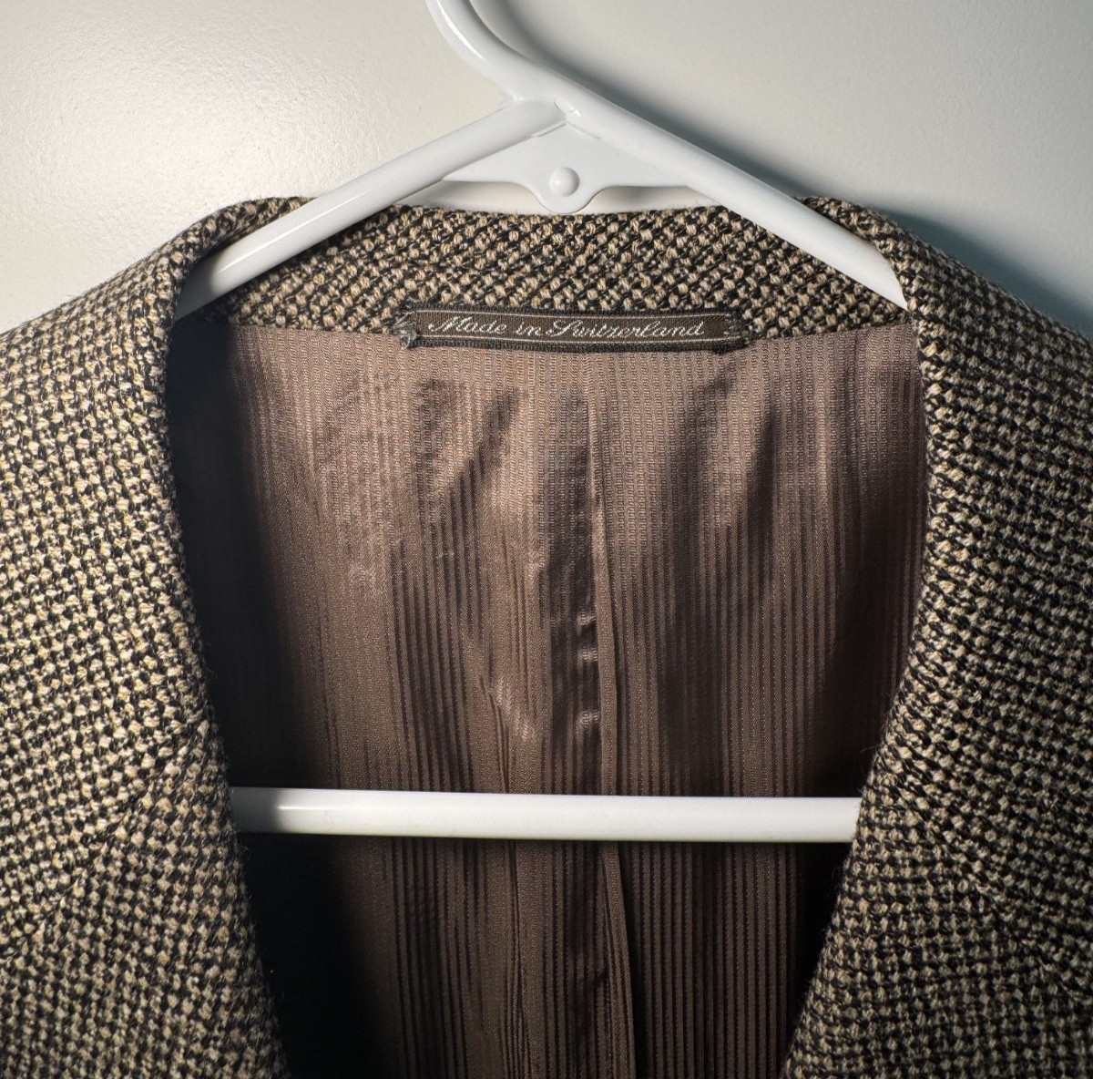 VTG Ermenegildo Zegna Trofeo Cashmere Blazer Men’s 38L w/ Wool Blend