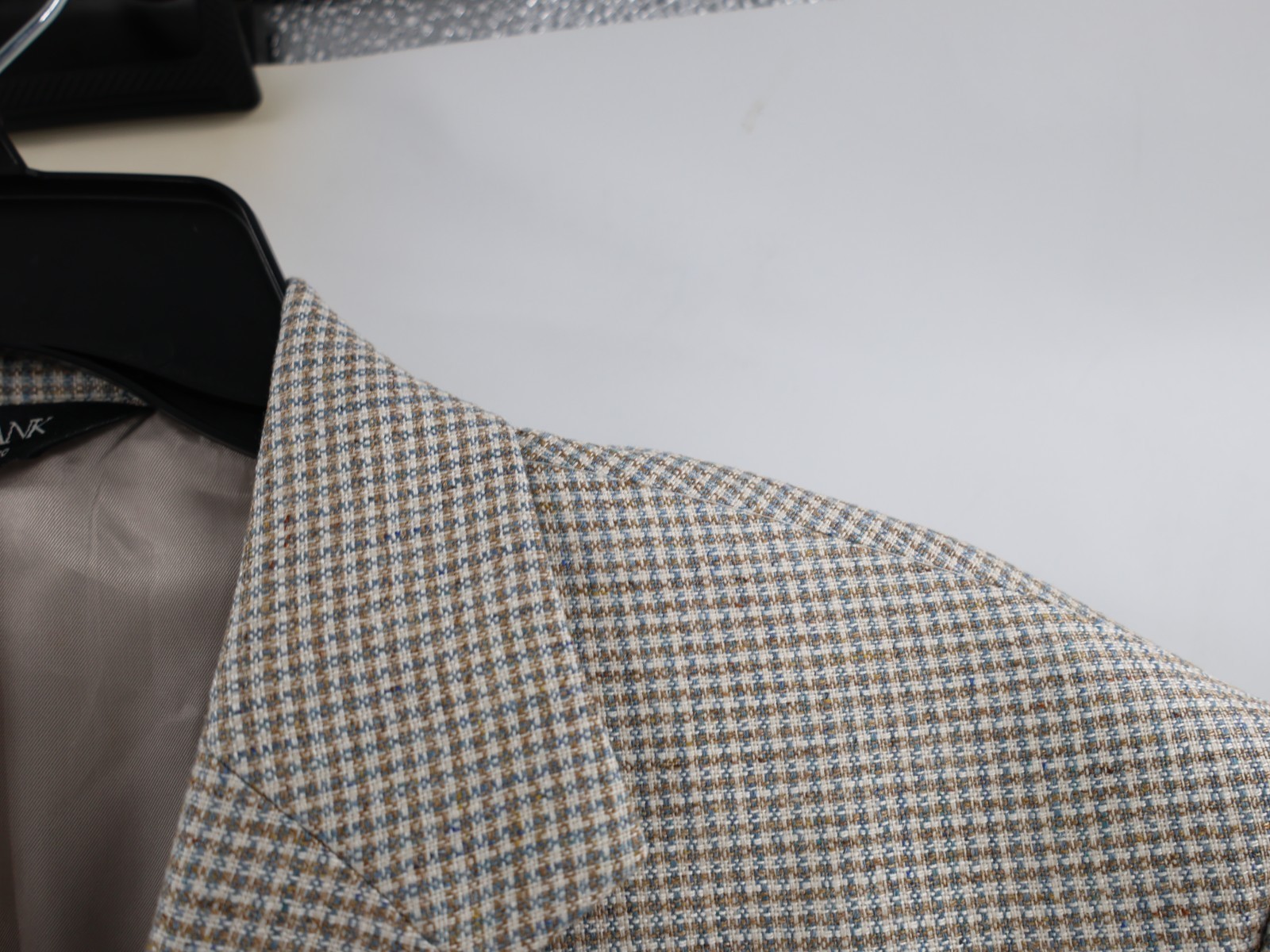 NWT Jos A Bank Sport Coat Mens 41R Silk Signature Collection Houndstooth jacket