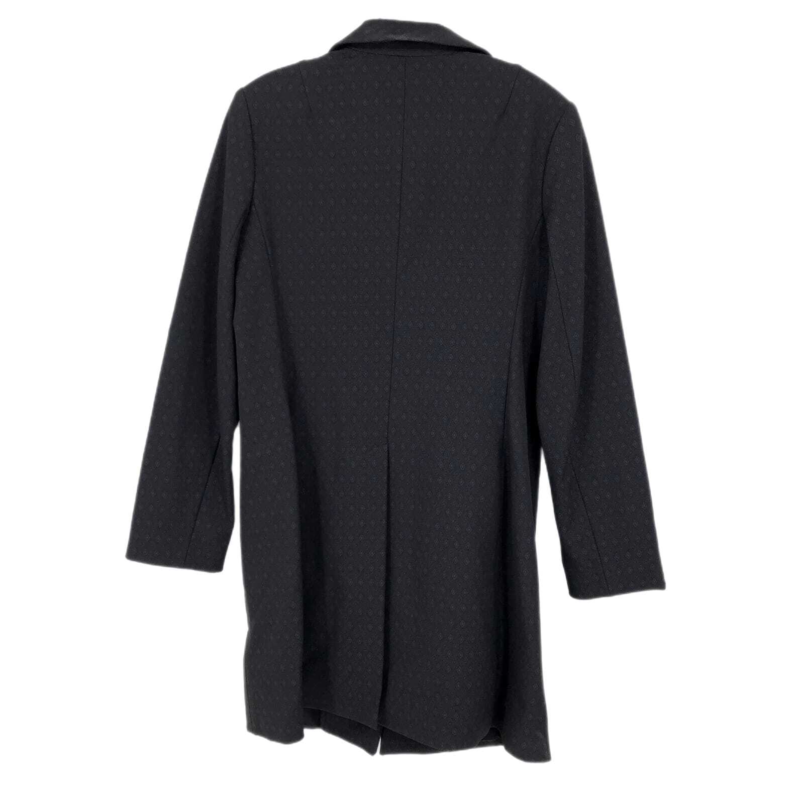 Theory Black Polyamide-Rayon Blend Blazer | Versatile for All Seasons