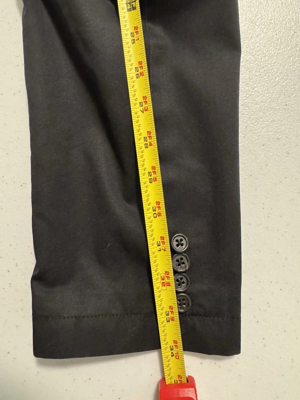 J Crew Clayton L-Tall Men’s Black Sportcoat 3-Button Preppy Cotton Jacket EUC
