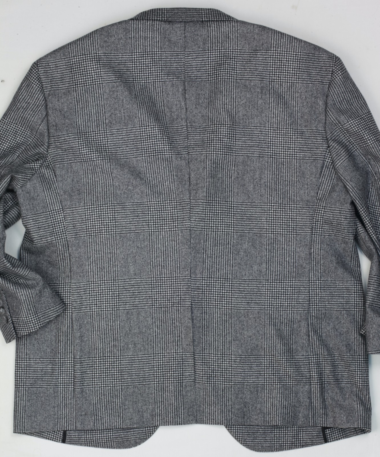 Knot Standard Custom Made Josh Mankiewicz Sport Coat Wool Plaid 50S Cuffs Work