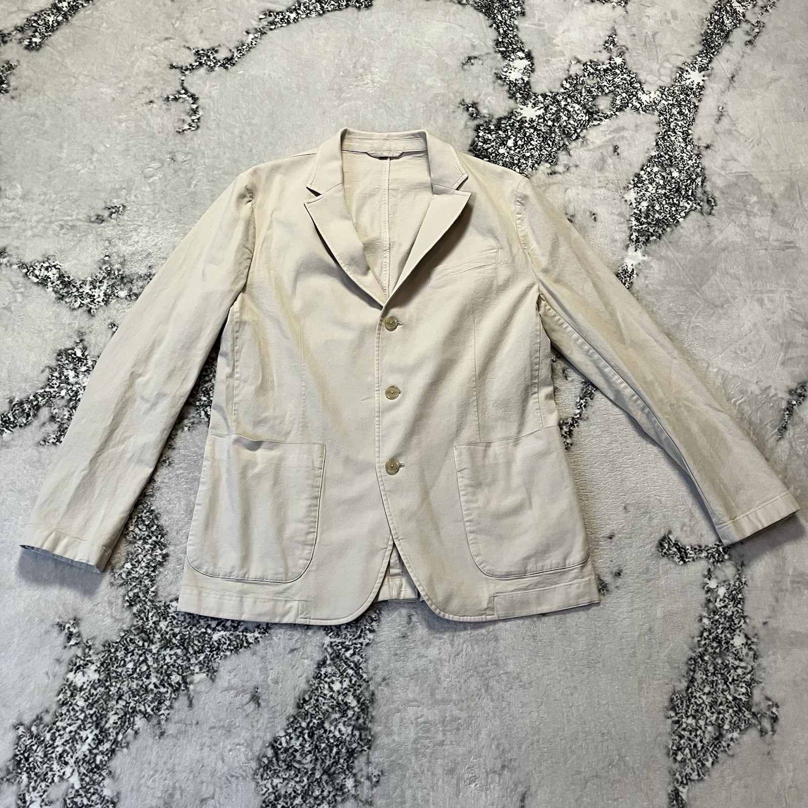 Bonobos Tan Slim Fit Blazer Men’s Jacket Pockts Casual See Measurements