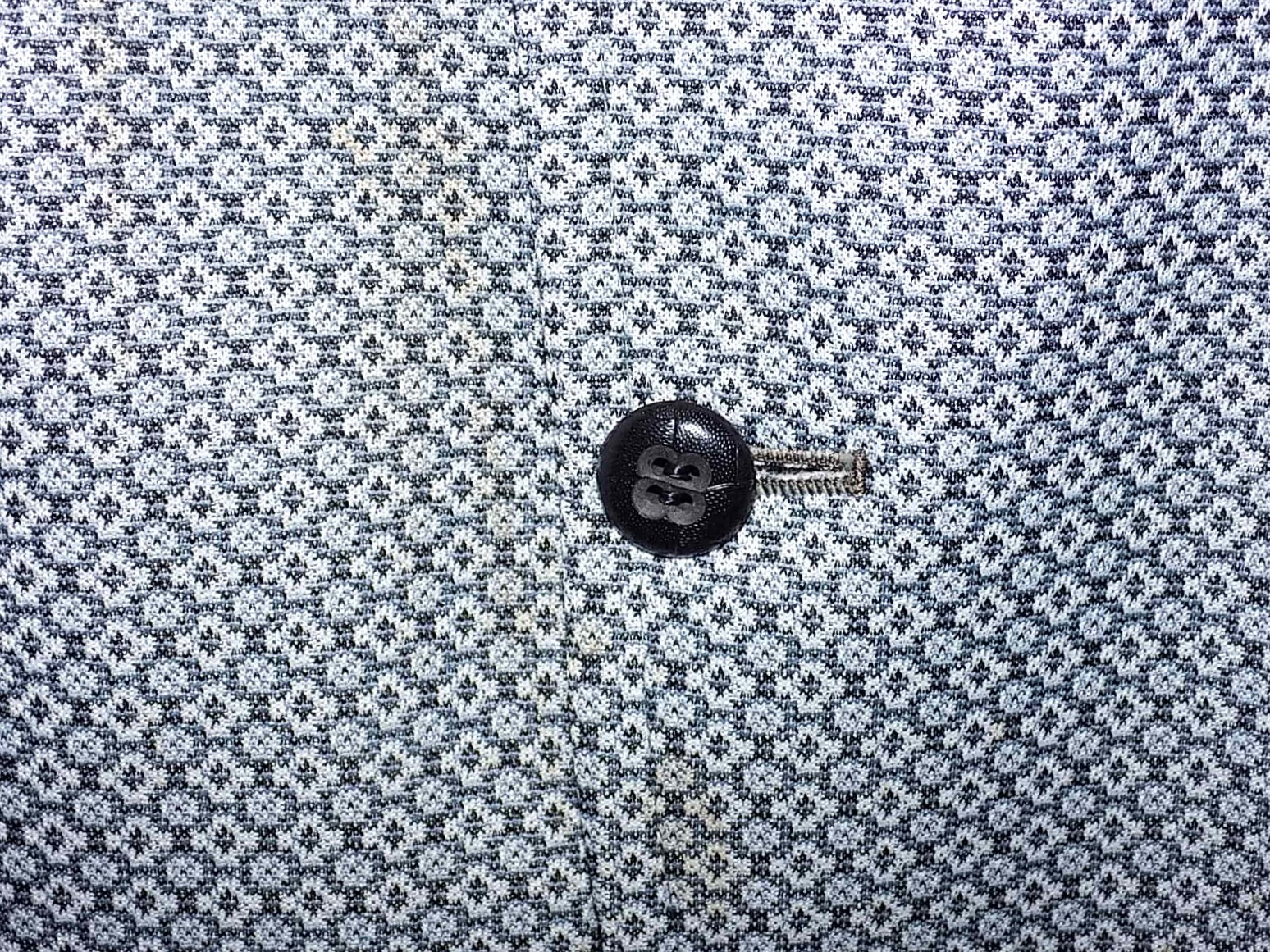 Mint! Vtg 70s JORDAN MARSH FLORIDA SPORT COAT, GEOMETRIC,ATOMIC LINING, Sz M, 41