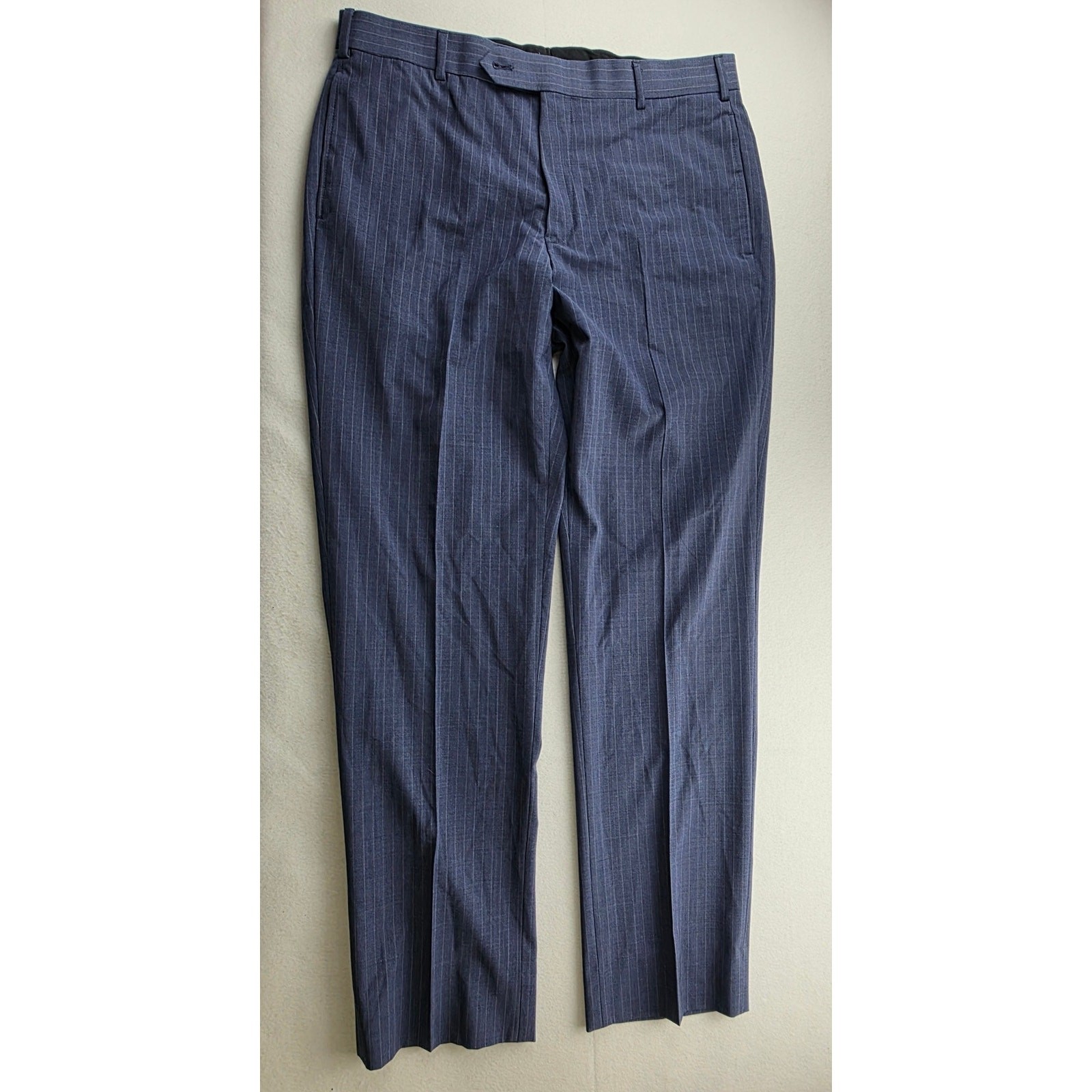 Brooks Brothers Regent Fit Pin Striped Dress Pant Size 35×32