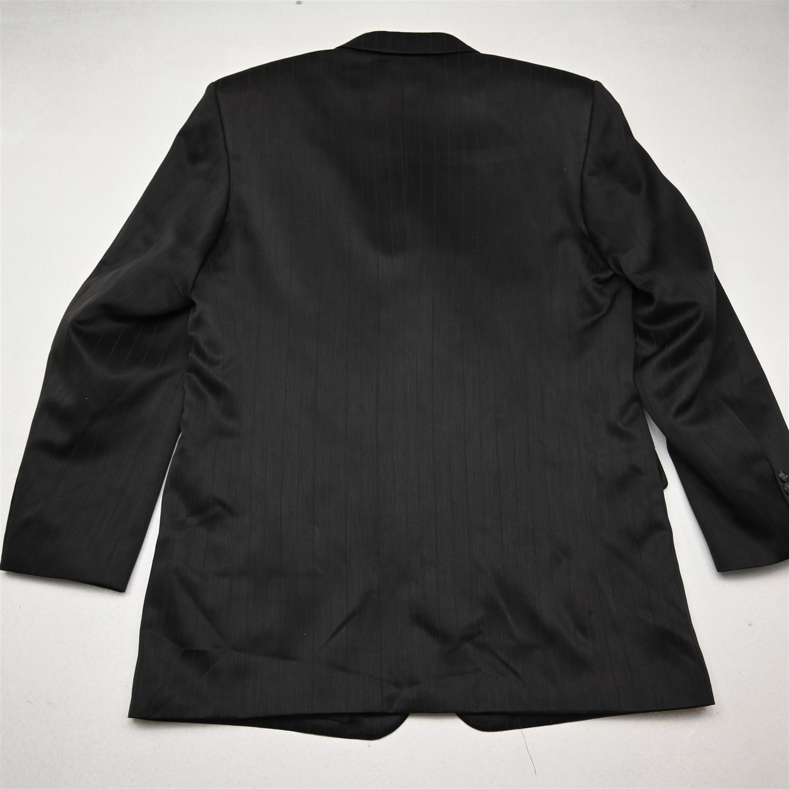 Zandello 44L 36×34 Brown Striped Mens Jacket Pants Suit
