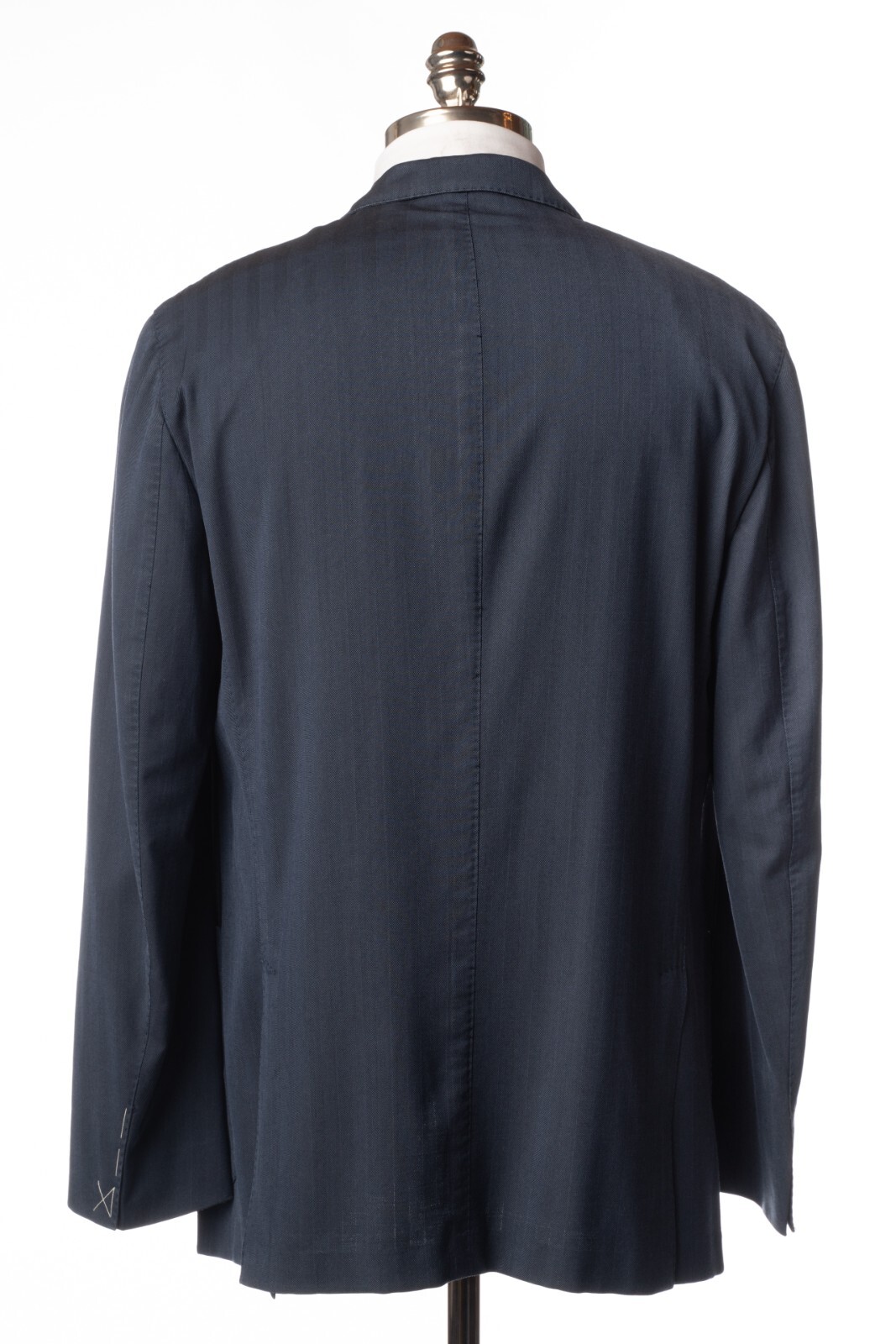 NWT BOGLIOLI Blue Herringbone All Seasons Wool K Jacket Sport Coat 36 R (EU 46)