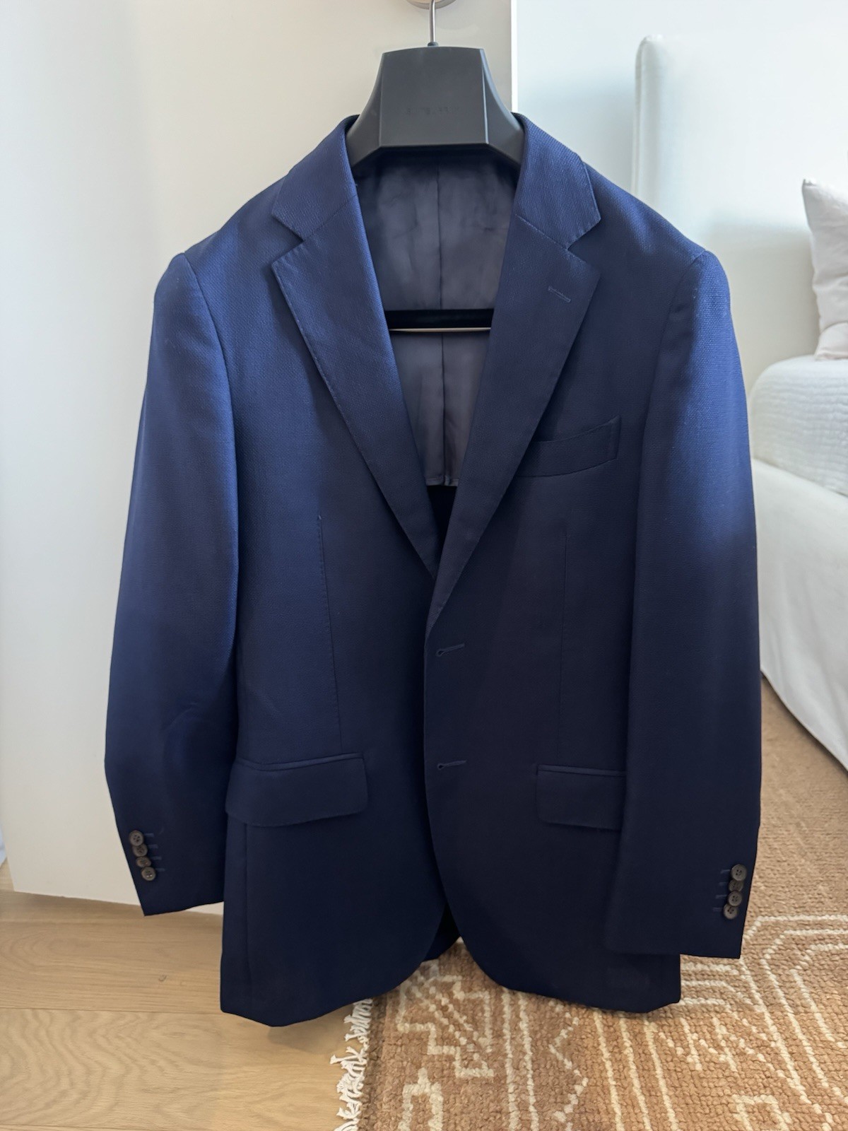 SUITSUPPLY Men’s Blue Havana Blazer 36R