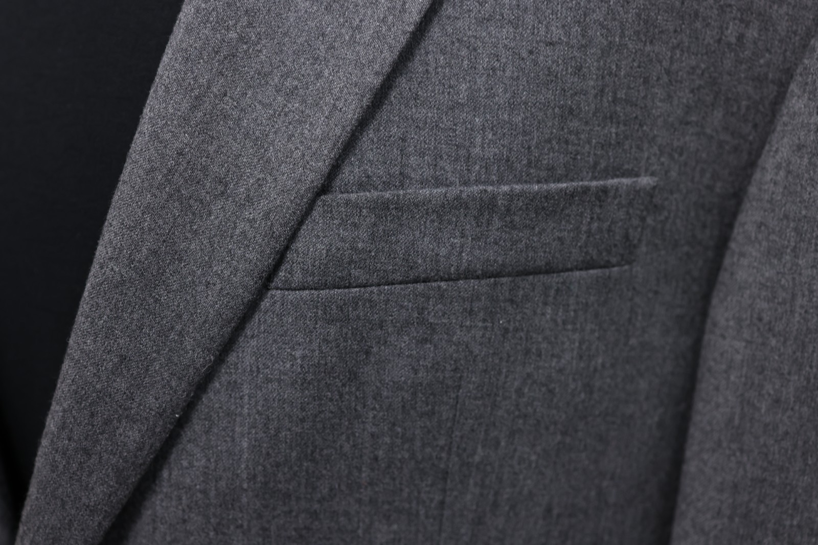 CHAPS mens solid gray 100% WOOL sport coat suit jacket blazer 42 L