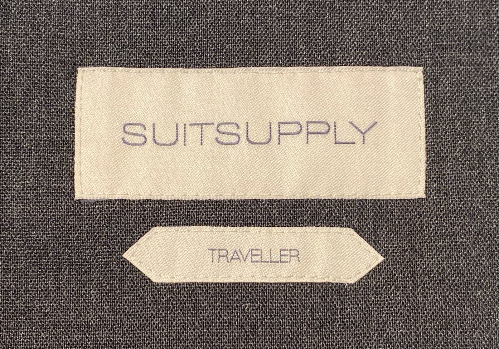 Suitsupply Traveller Havana Slim Surgeon Unlined Gray Men Blazer Jacket 36R EUC