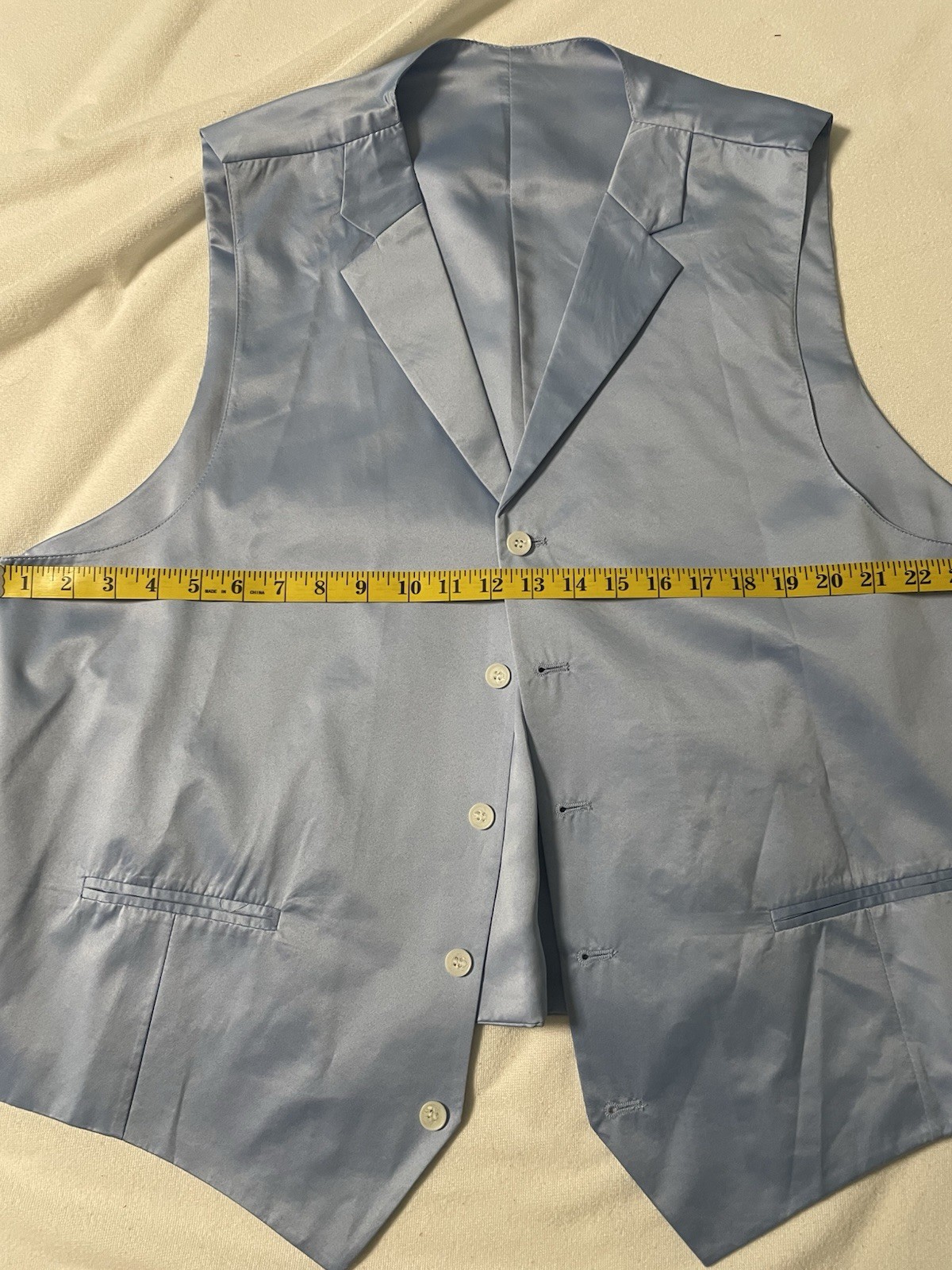 Blue Seersucker 3 Piece Suit 50 L 45 Waist Unhemed NWT Wedding! Southern Charm!