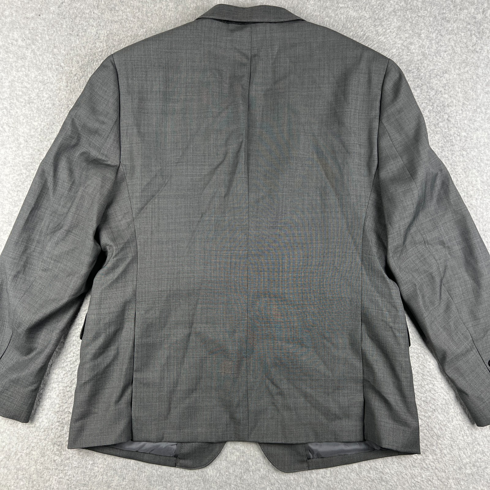NEW Bonobos Wool Suit Set Blazer Coat Pants 42S Mens 34×32 Grey Standard Fit