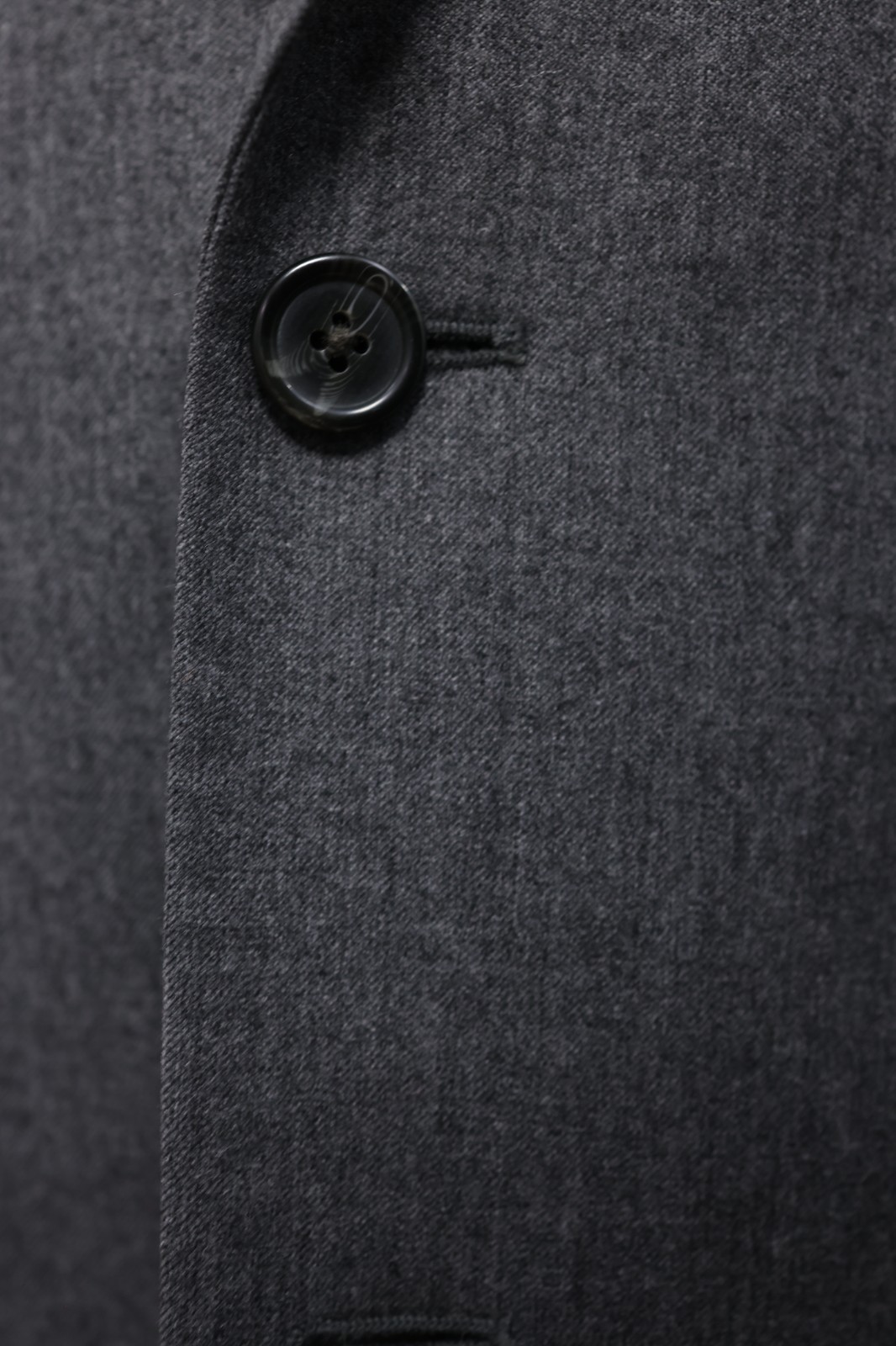 CHAPS mens solid gray 100% WOOL sport coat suit jacket blazer 42 L