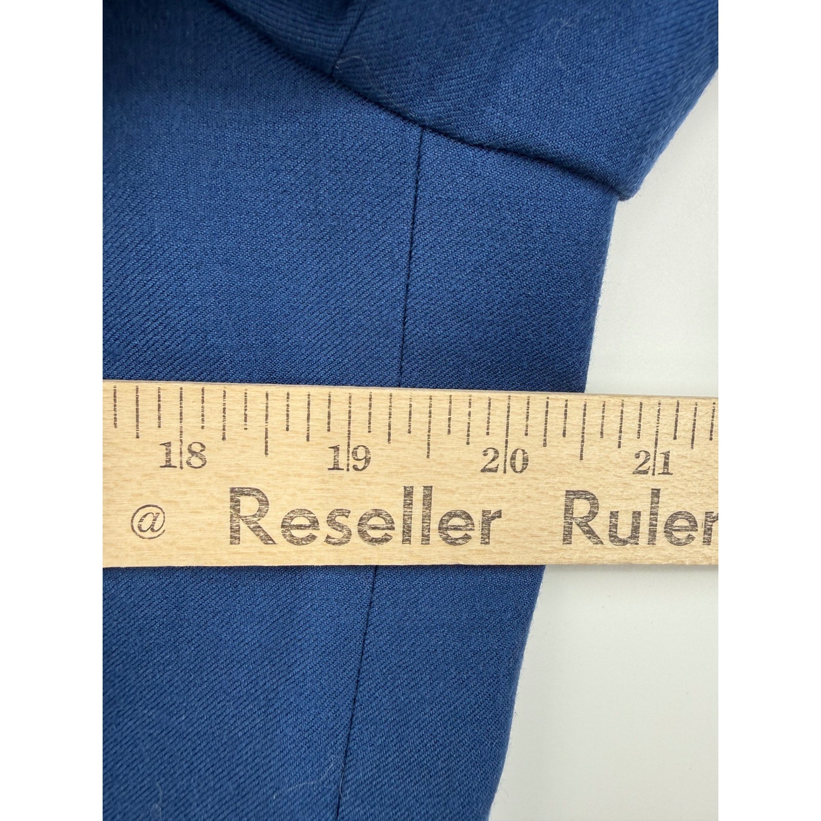 J Crew Suit Mens 40R Blue Thompson Blazer Pants 32×30 Slim Wool Blend