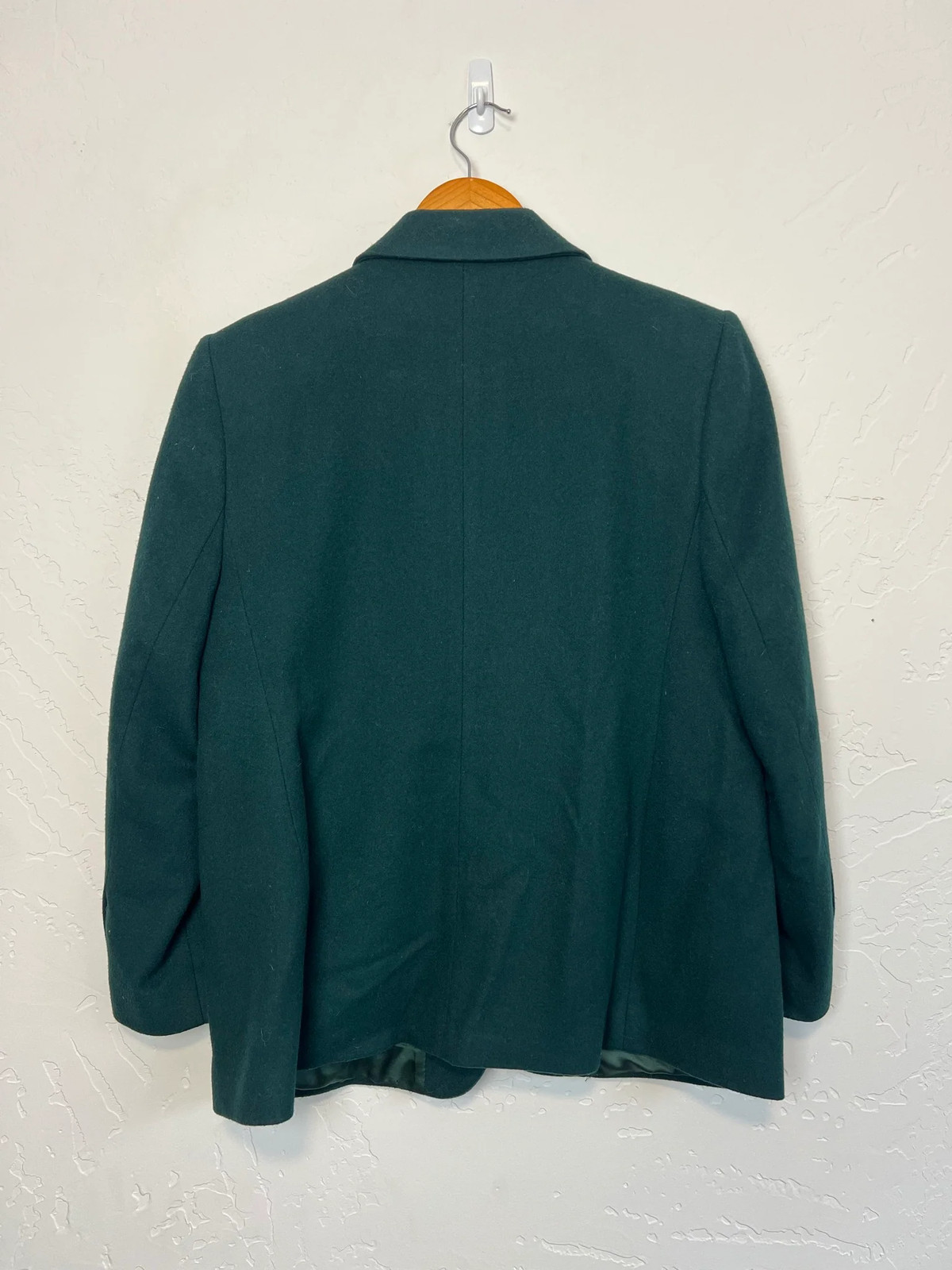 L.L. Bean Hunter Green Wool Blazer Mens 10P