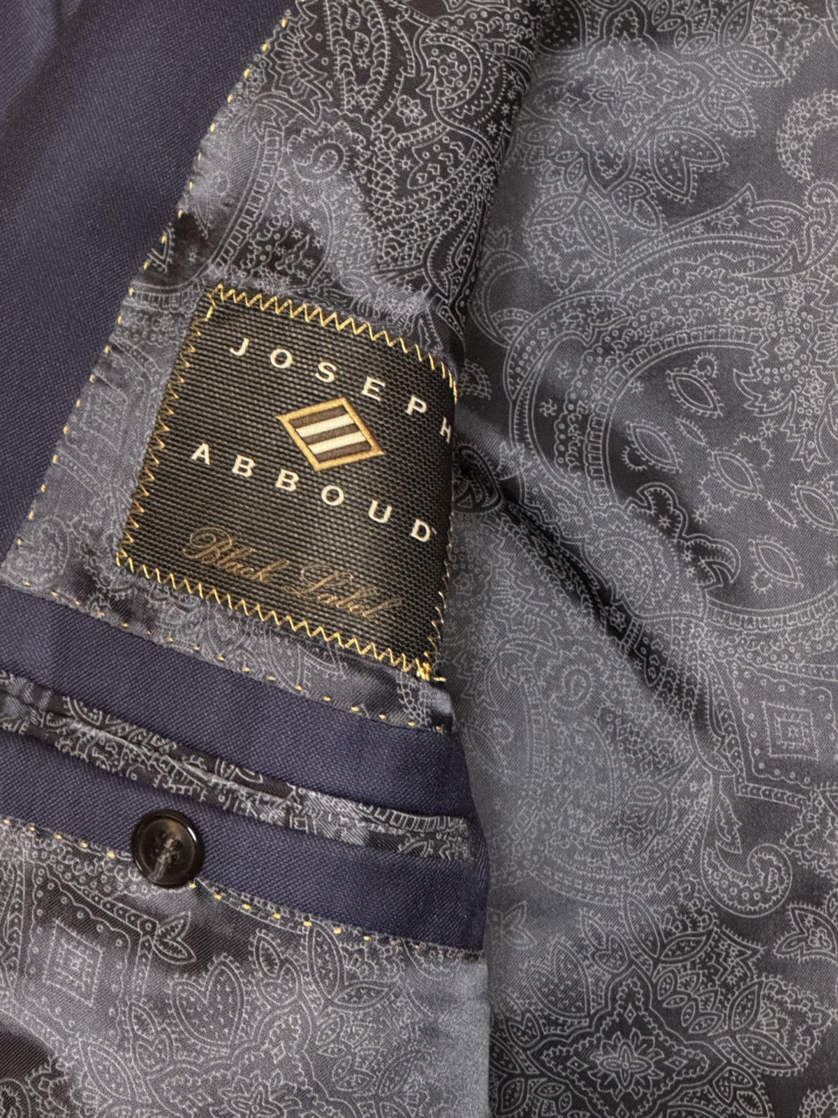 Joseph Abboud Black Label | Custom Made | Loro Piana Super 130’s | Navy | Slim