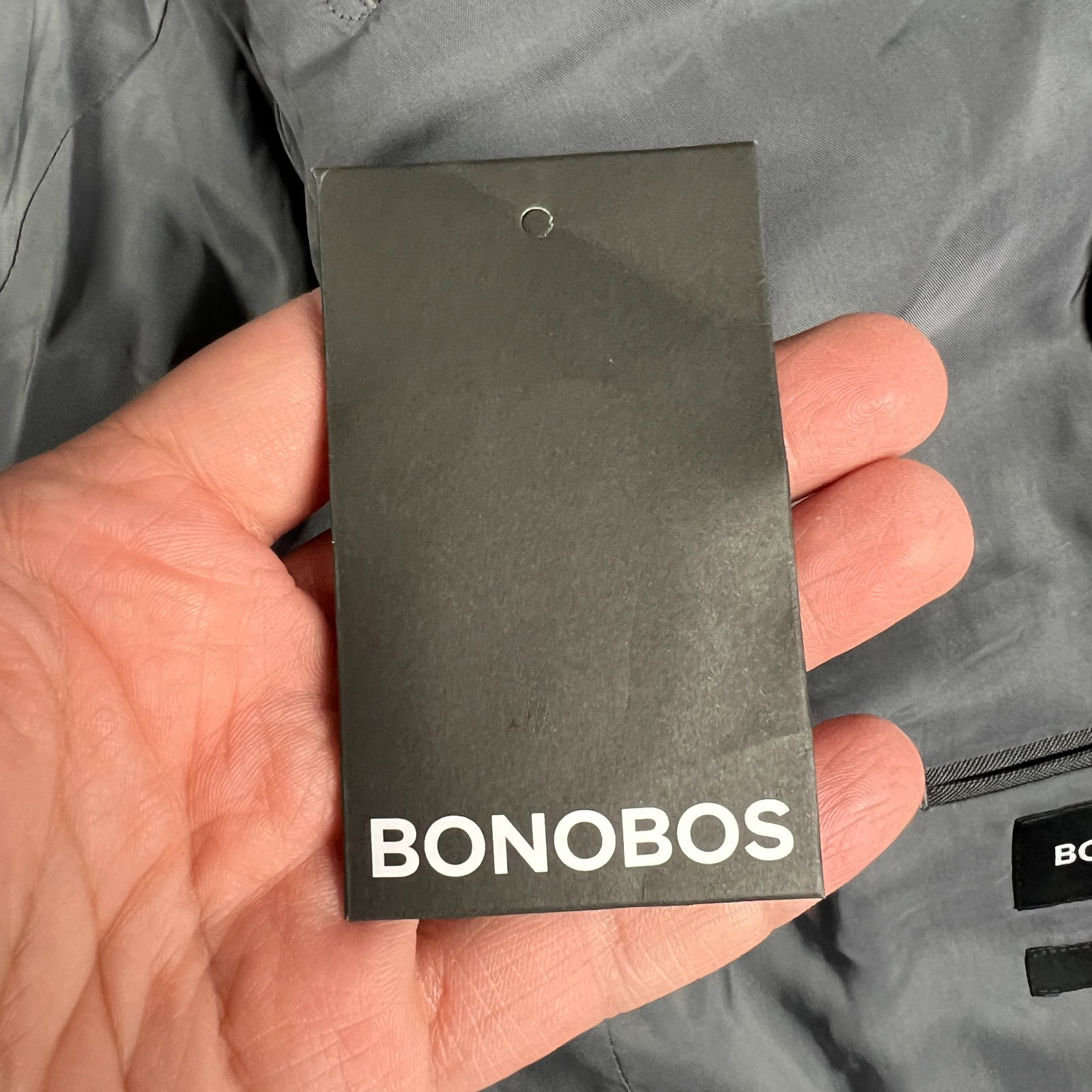 NEW Bonobos Wool Suit Set Blazer Coat Pants 42S Mens 34×32 Grey Standard Fit
