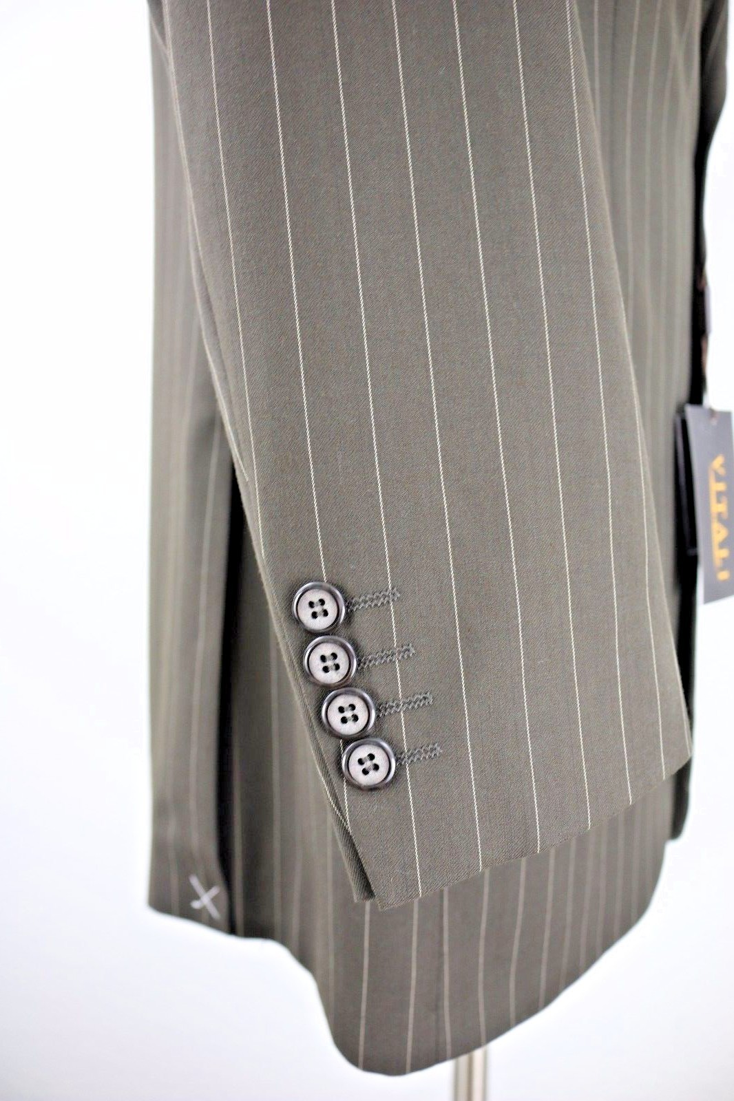 NEW VITALI Tessuto Super 120’s Slender Fit Men’s Blazer Jacket Size R38/W32