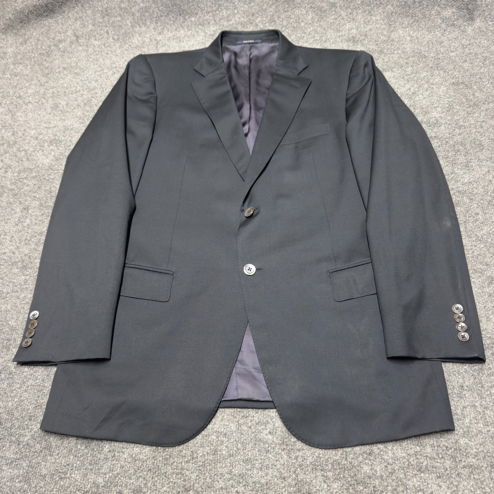 Ermenegildo Zegna Multiseason 100% Wool Blazer Jacket Men EU 54R US 44R Fit Rom