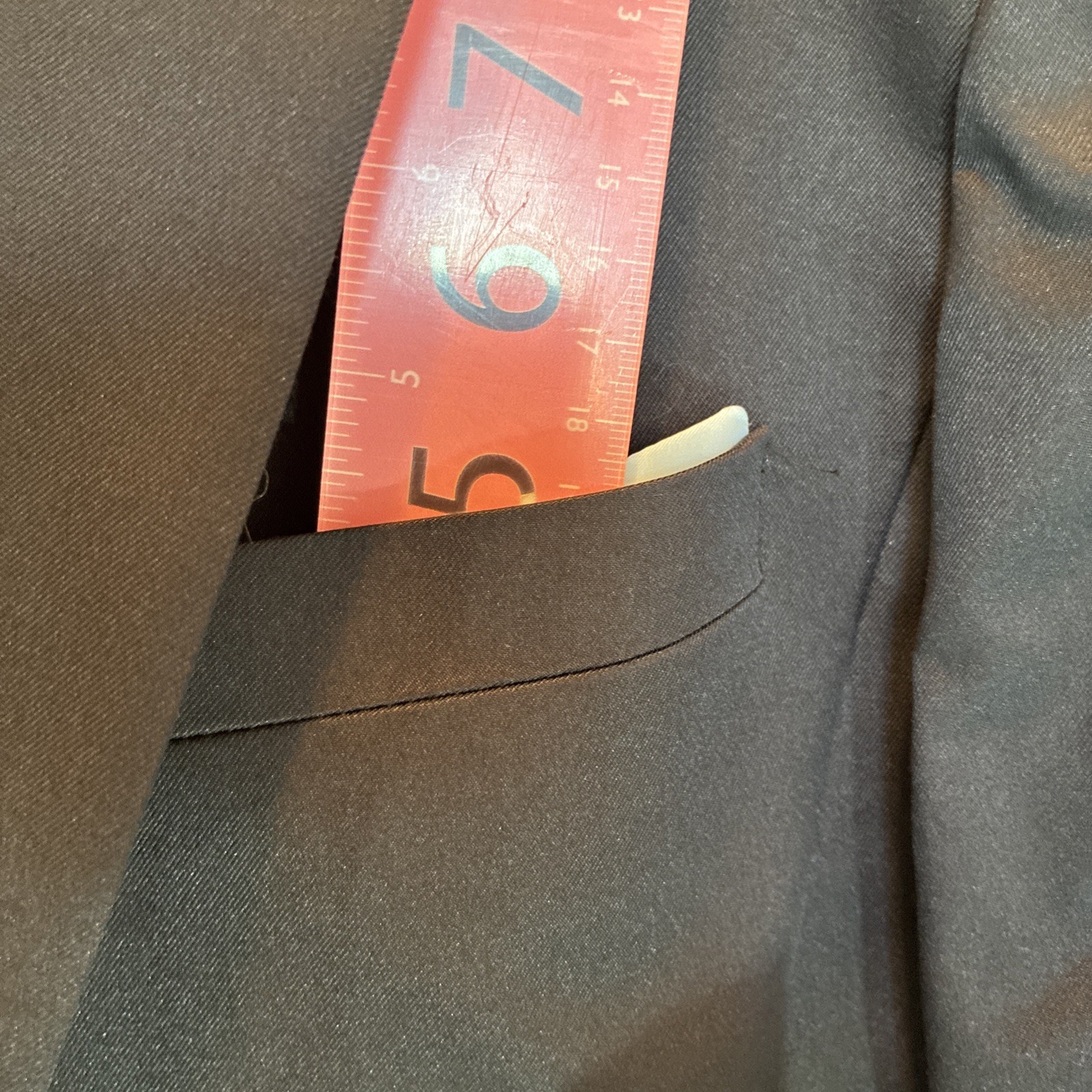 Blue Blazer Men’s 52 Formal Jacket Flame Homme Quality LN Tux Lined Six Pocket