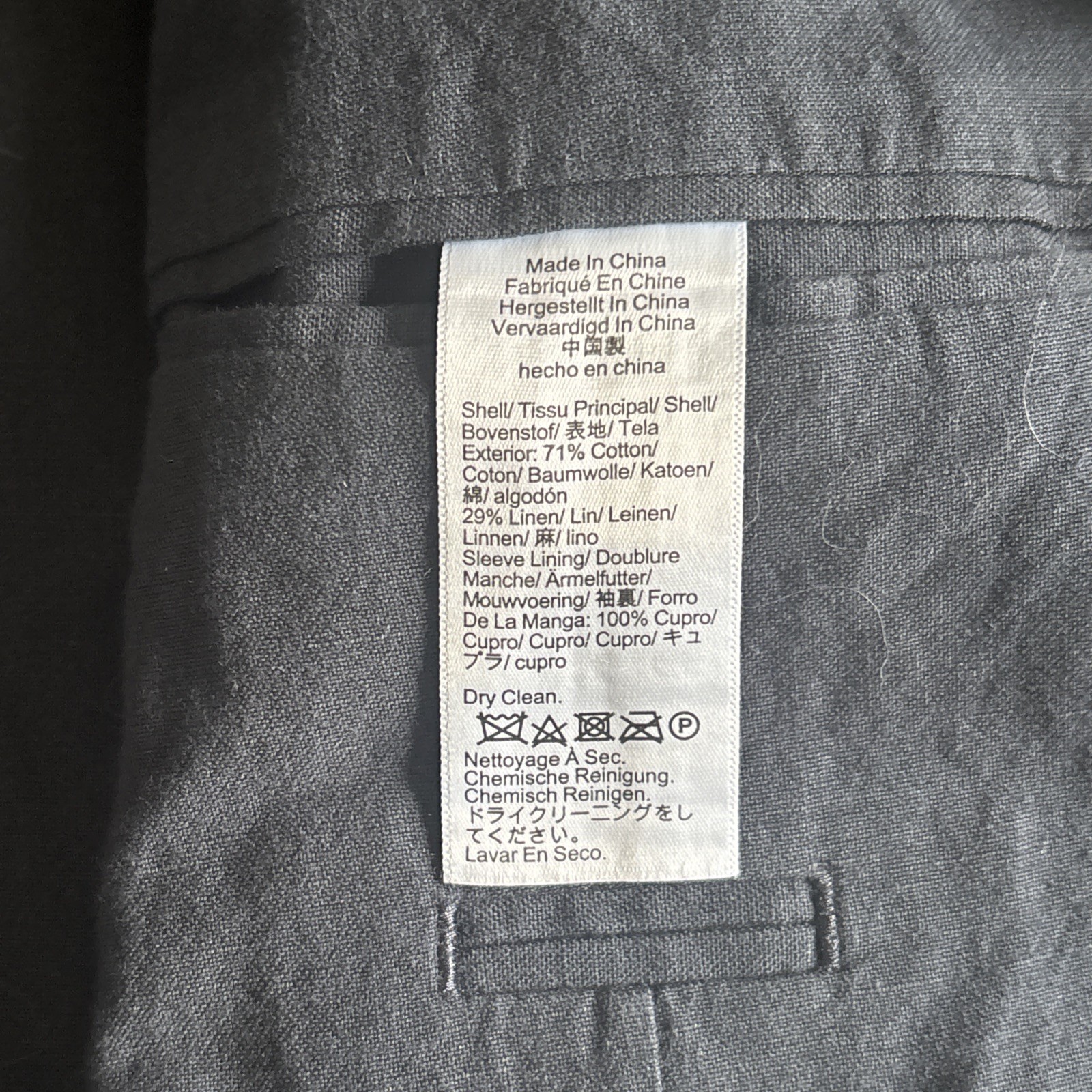 Baird Mcnutt J Crew Ludlow Blue Pure Irish Linen Mens Coastal Blazer Size 48R