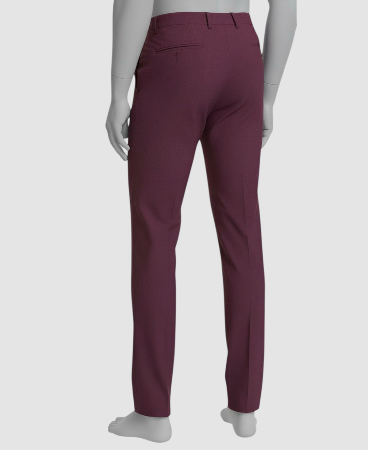 Bar III Men’s Red Slim-Fit Wool Blend Seperate Suit Pants Size 33W 32L