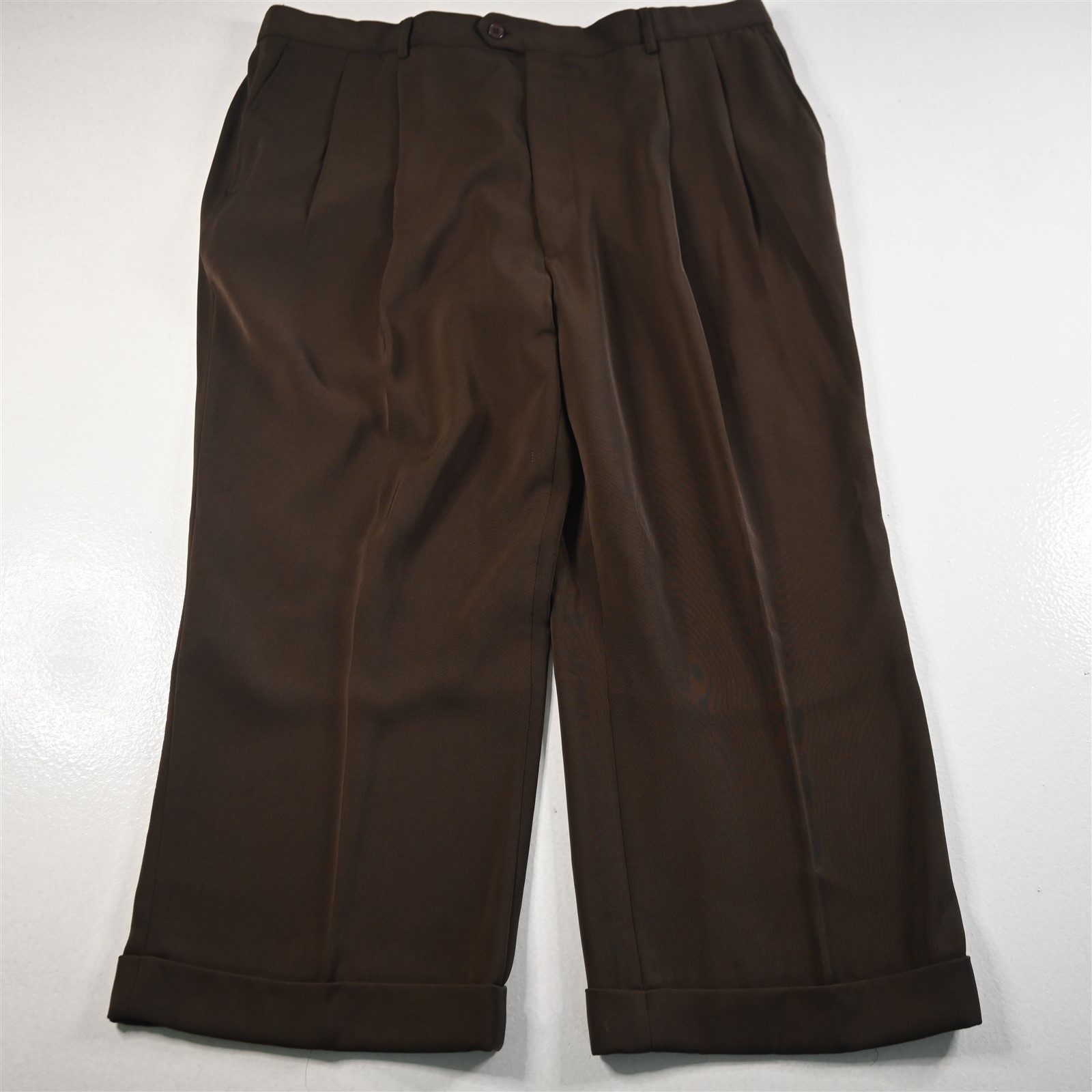Richard Harris 52R 42×28 Brown Double Breasted Mens Jacket Pants Suit
