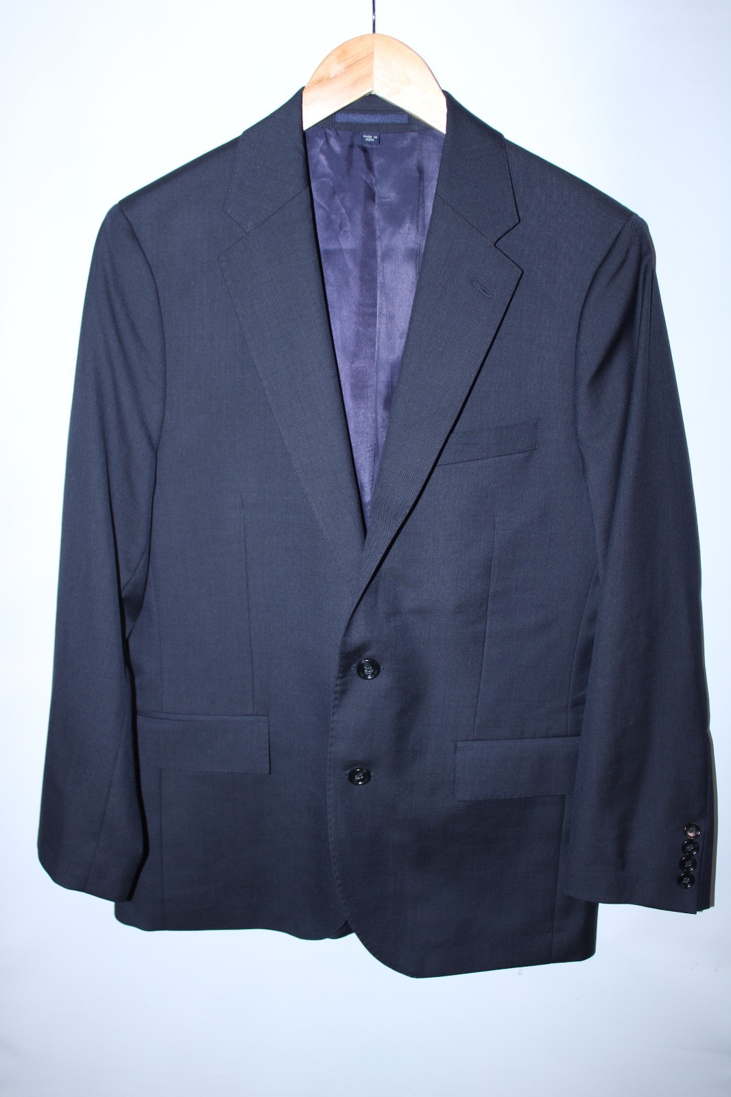 J. Crew Ludlow Men’s Blue Navy 38S Jacket 32×30 Wool Pants Suit