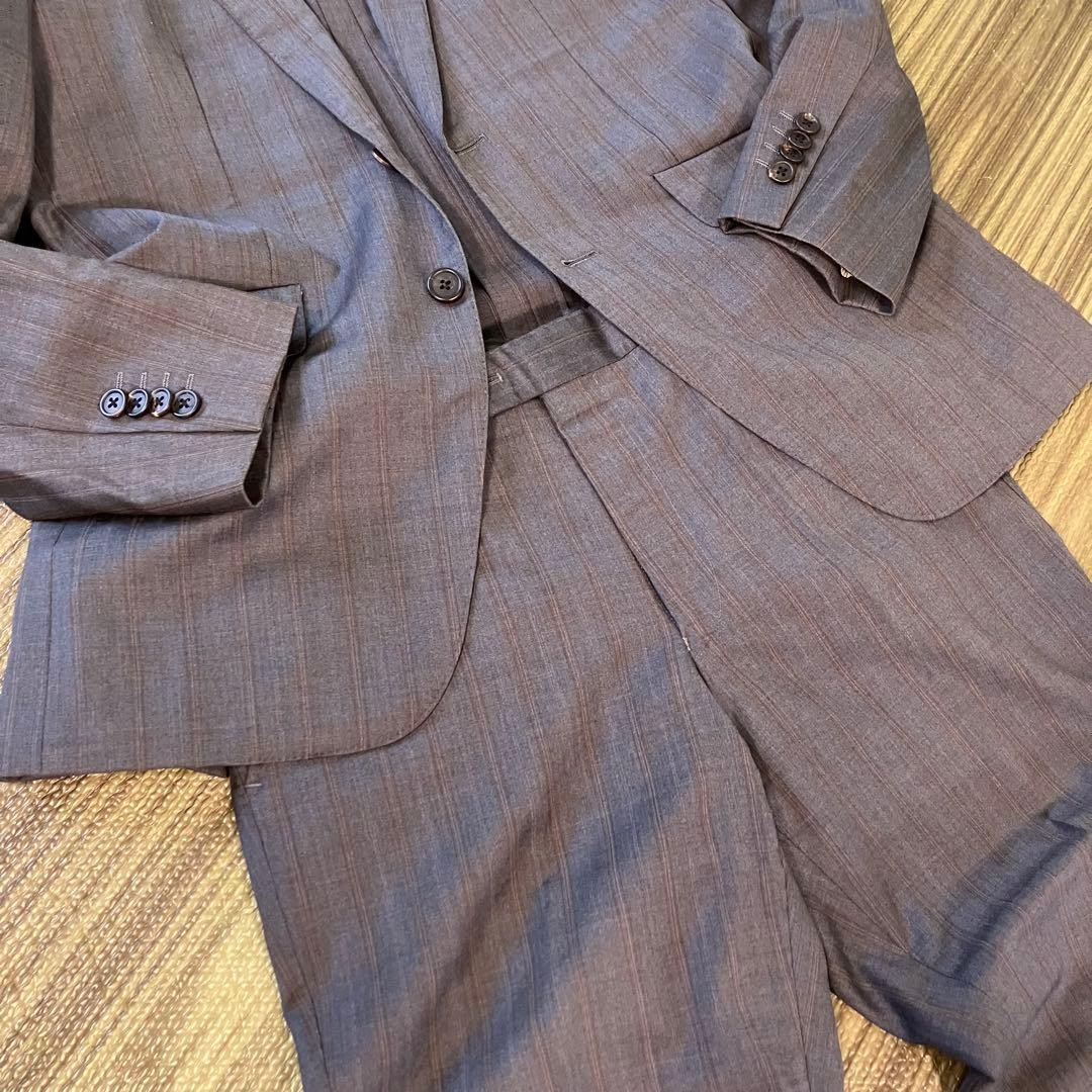 Paul Smith x Loro Piana Suit Set Size M 100% Wool Dust Bag Hunger Japan Business