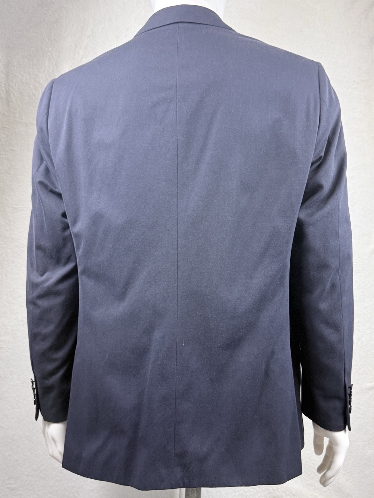Ralph Lauren Polo Italy Men’s Navy Summer Cotton 3/2 Roll Suit 46US 37 Pant NWOT