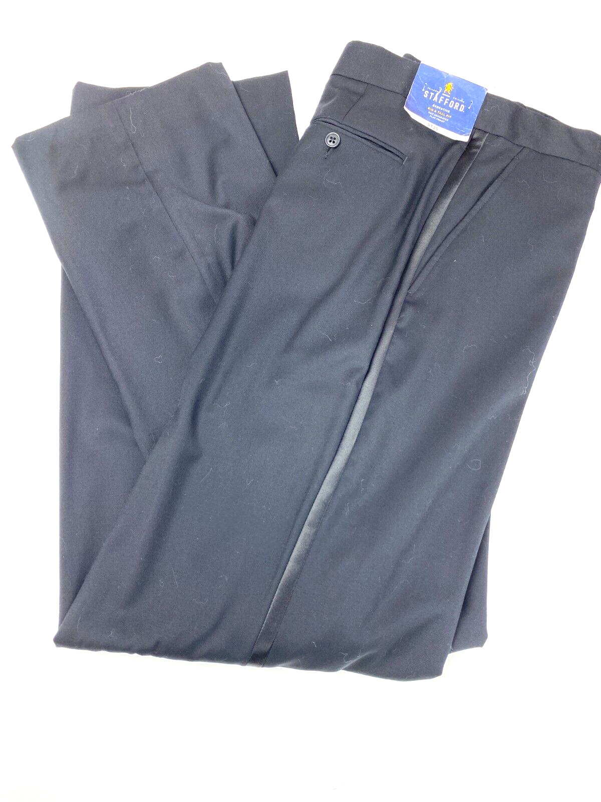 Stafford Executive Big and Tall Fit Suit Seperates Flat Front Size 42×34 NWT