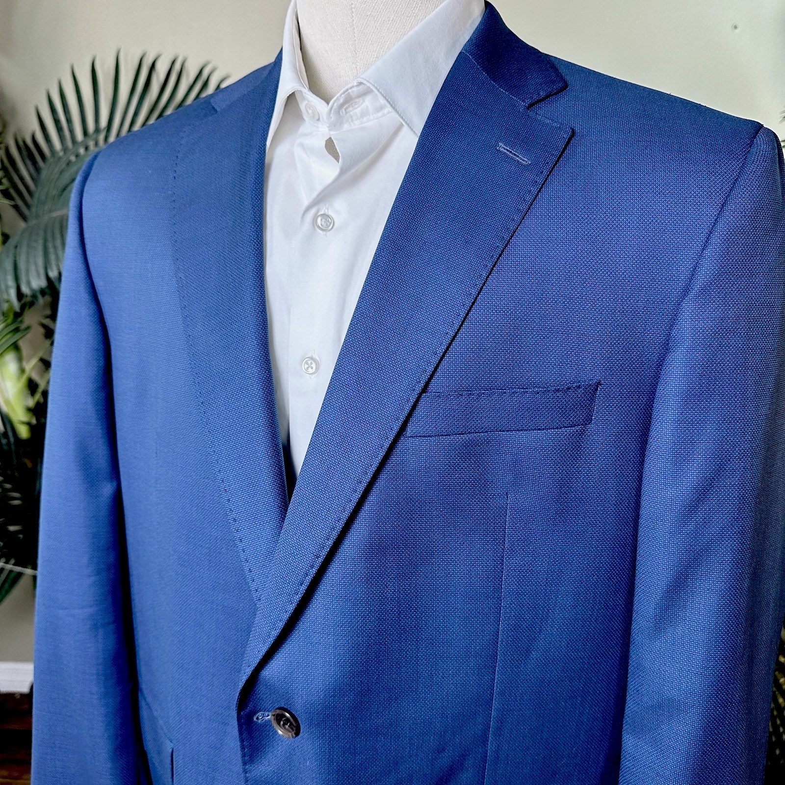 Daniel Cremieux 46R Loro Piana Zelander stretch Merino wool Lightweight