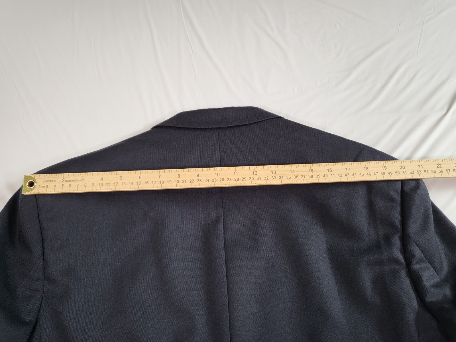 Via Veneto Suit Jacket Mens 42L Euro Fashion Sport Coat Blazer Wool Black