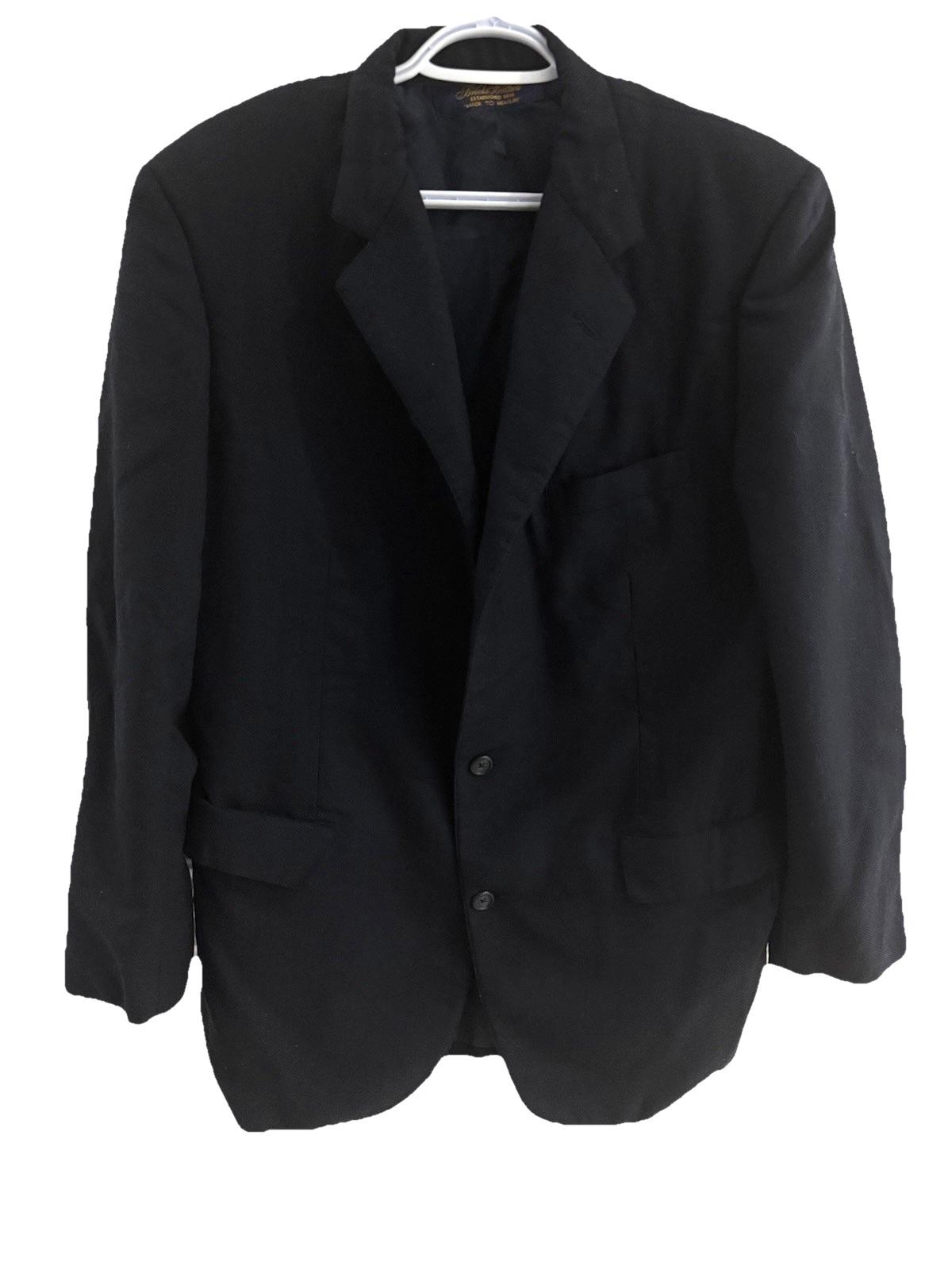 Brooks Brothers 1818 Navy Blue Blazer Size Medium See Measurements Long Sleeve