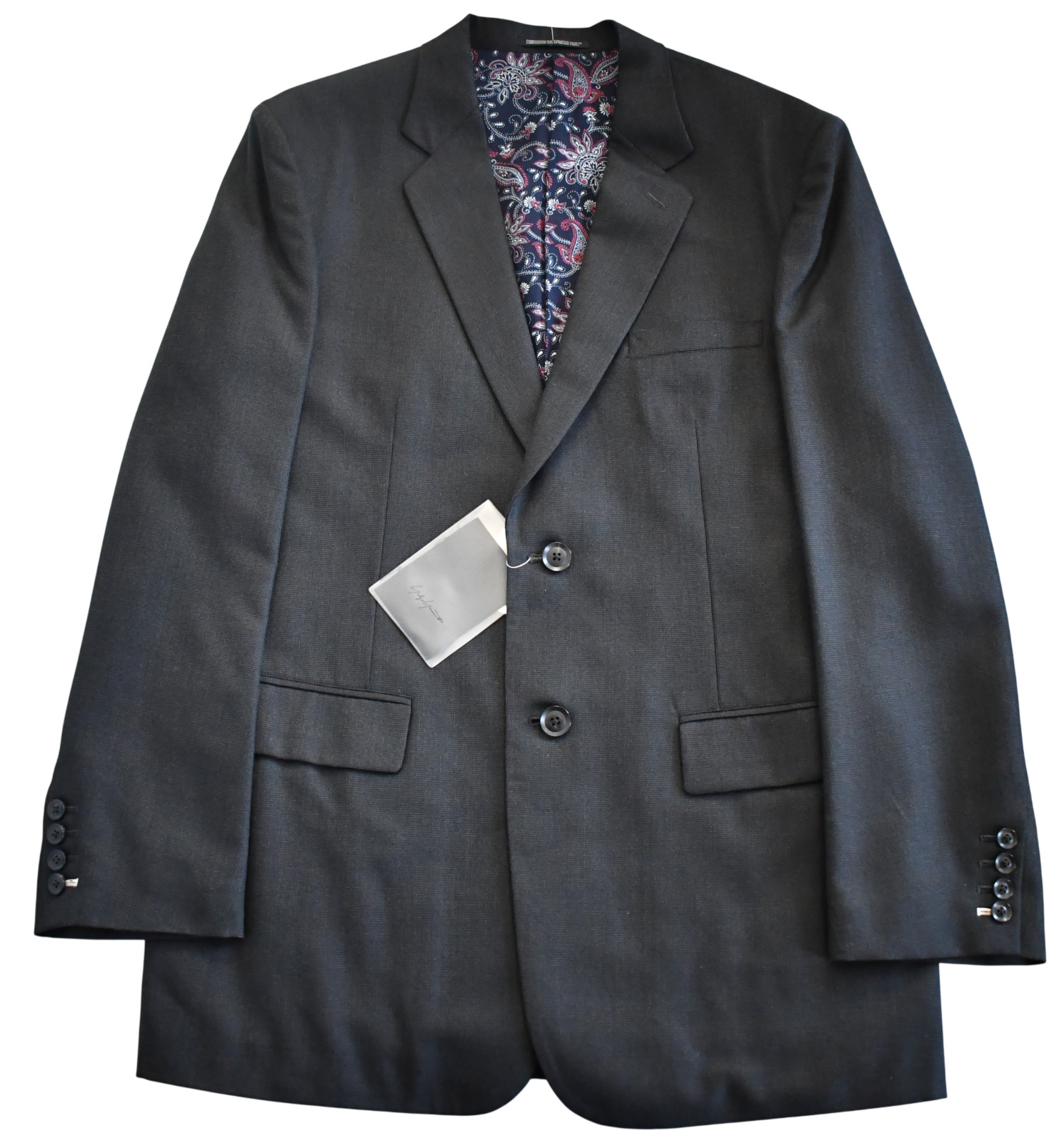 🆕️Authentic YOHJI YAMAMOTO COSTUME D’HOMME WOOL Blend Men’s Blazer Jacket 5/XL